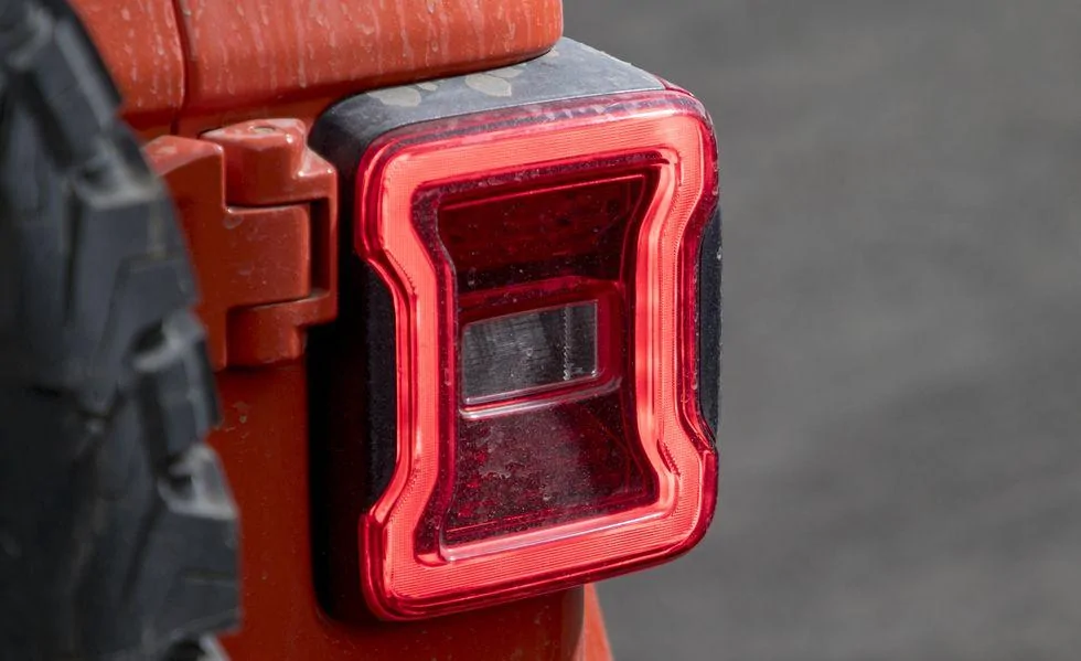 Jeep Wrangler JL 13 Easter Eggs on the Jeep Wrangler Unlimited Rubicon EcoDiesel Easter Egg Taillights Steering Wheel Jeep Wrangler JL Unlimited Rubicon8