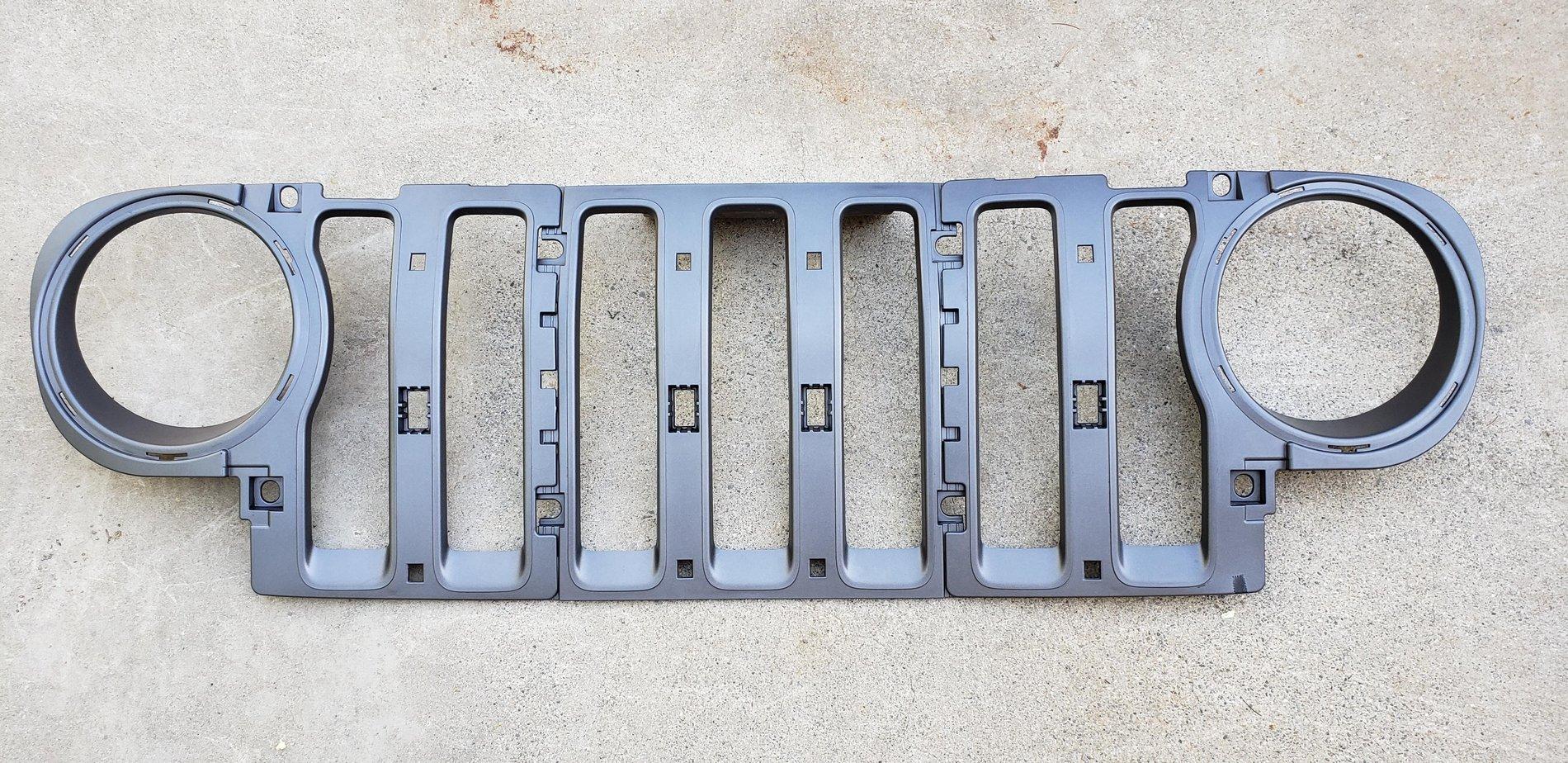 Jeep Wrangler JL Rubicon Grill / Headlight Bezel Inserts grill 2