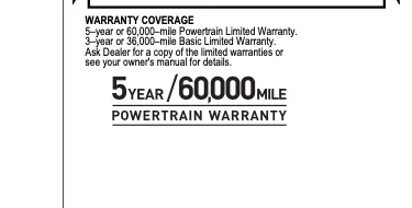 Jeep Wrangler JL Why Not A Rubicon? Window sticker warranty