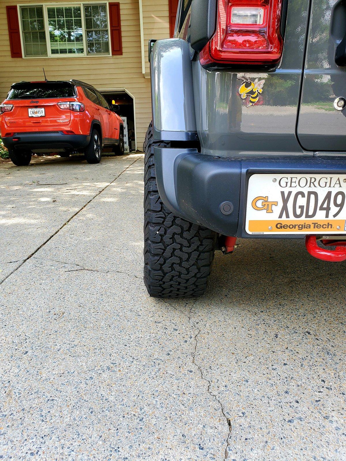 Jeep Wrangler JL And another offset question 20200701_140528