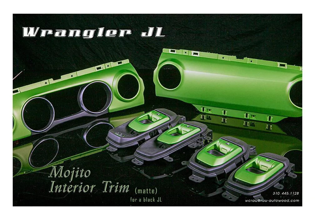 Jeep Wrangler JL Bold JL Firecracker Red Interior Mojito-Matte-Set
