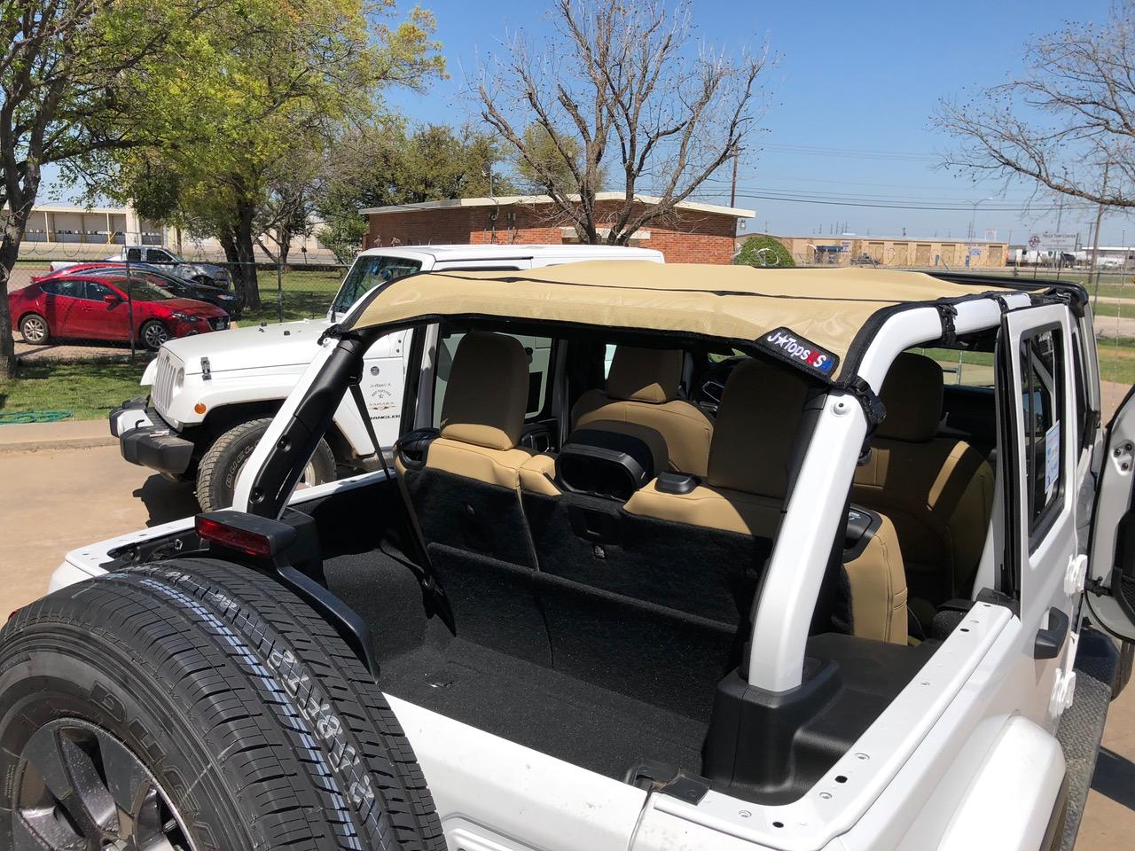 Jeep Wrangler JL So happy to be here! Introducing Safari Sun Shade IMG_0283