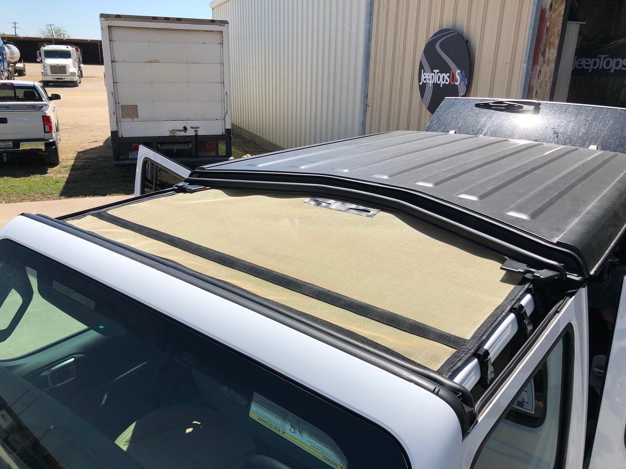 Jeep Wrangler JL So happy to be here! Introducing Safari Sun Shade IMG_0291