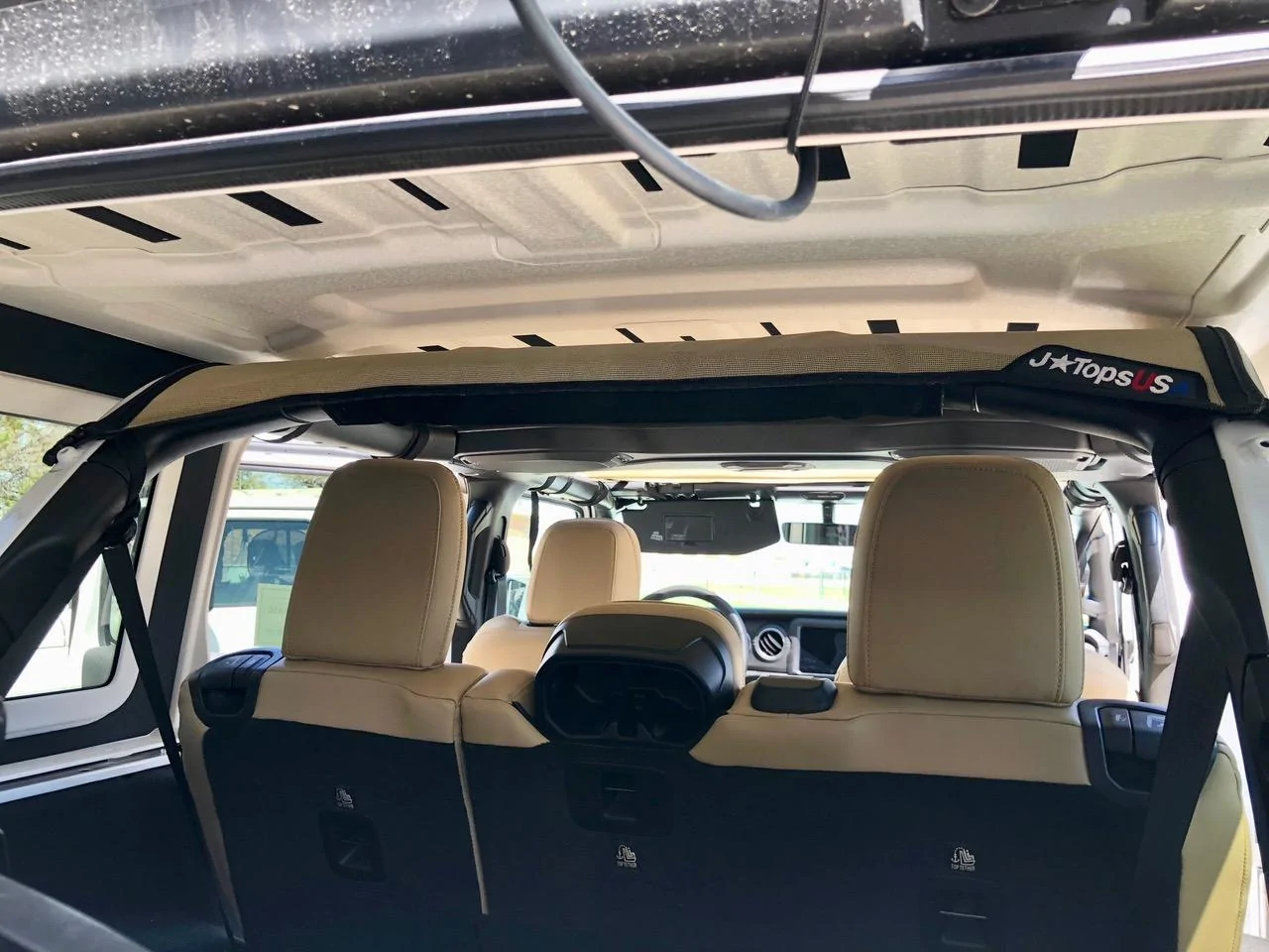 Jeep Wrangler JL So happy to be here! Introducing Safari Sun Shade IMG_0295