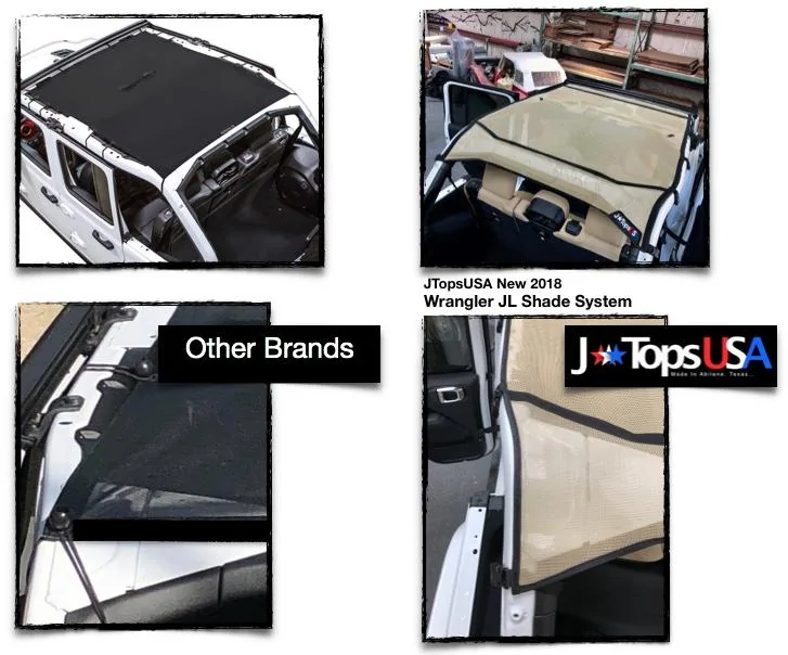 Jeep Wrangler JL So happy to be here! Introducing Safari Sun Shade JL Comparison