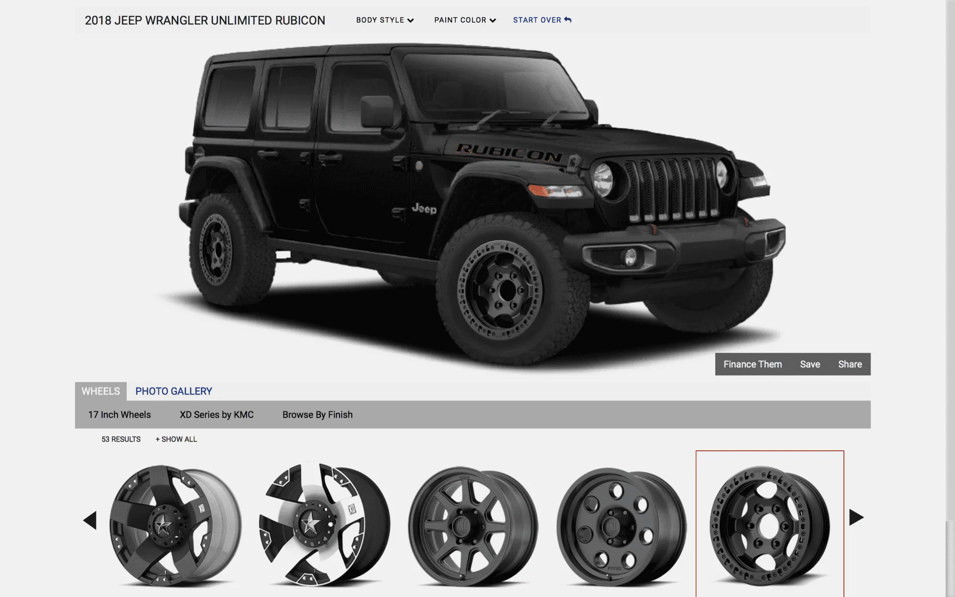 Jeep Wrangler JL Purple JL Wrangler Rubicon (JLUR) Build Screen Shot 2018-04-21 at 11.17.42 PM