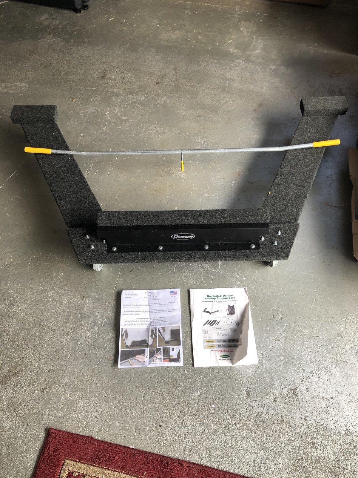 Jeep Wrangler JL Quadratec Hardtop Storage Cart IMG_4176 copy