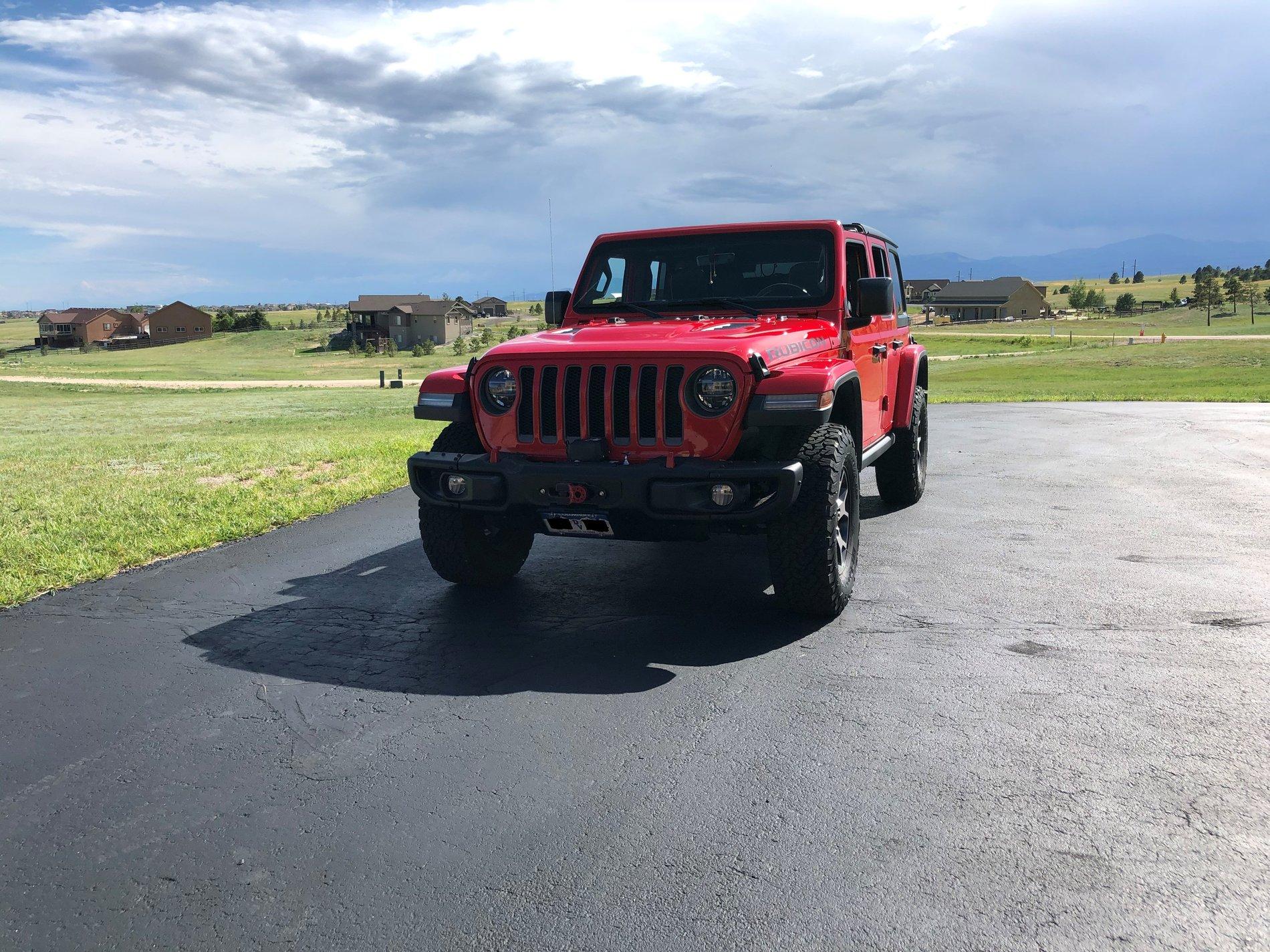 Jeep Wrangler JL Post your before and afters Jeep 720 plate