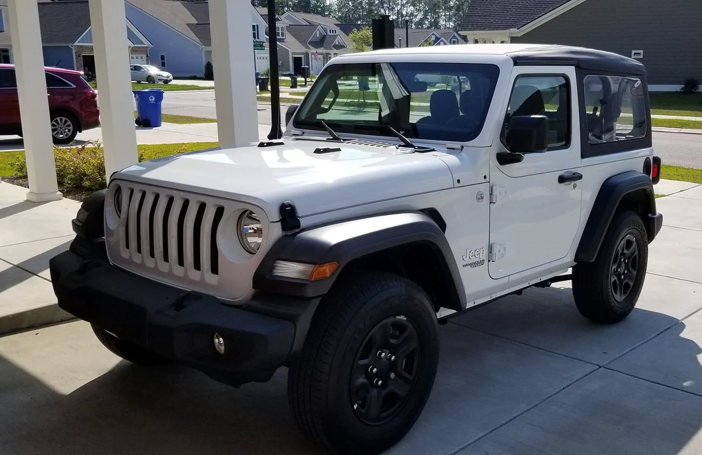 Jeep Wrangler JL Post your before and afters Driveway