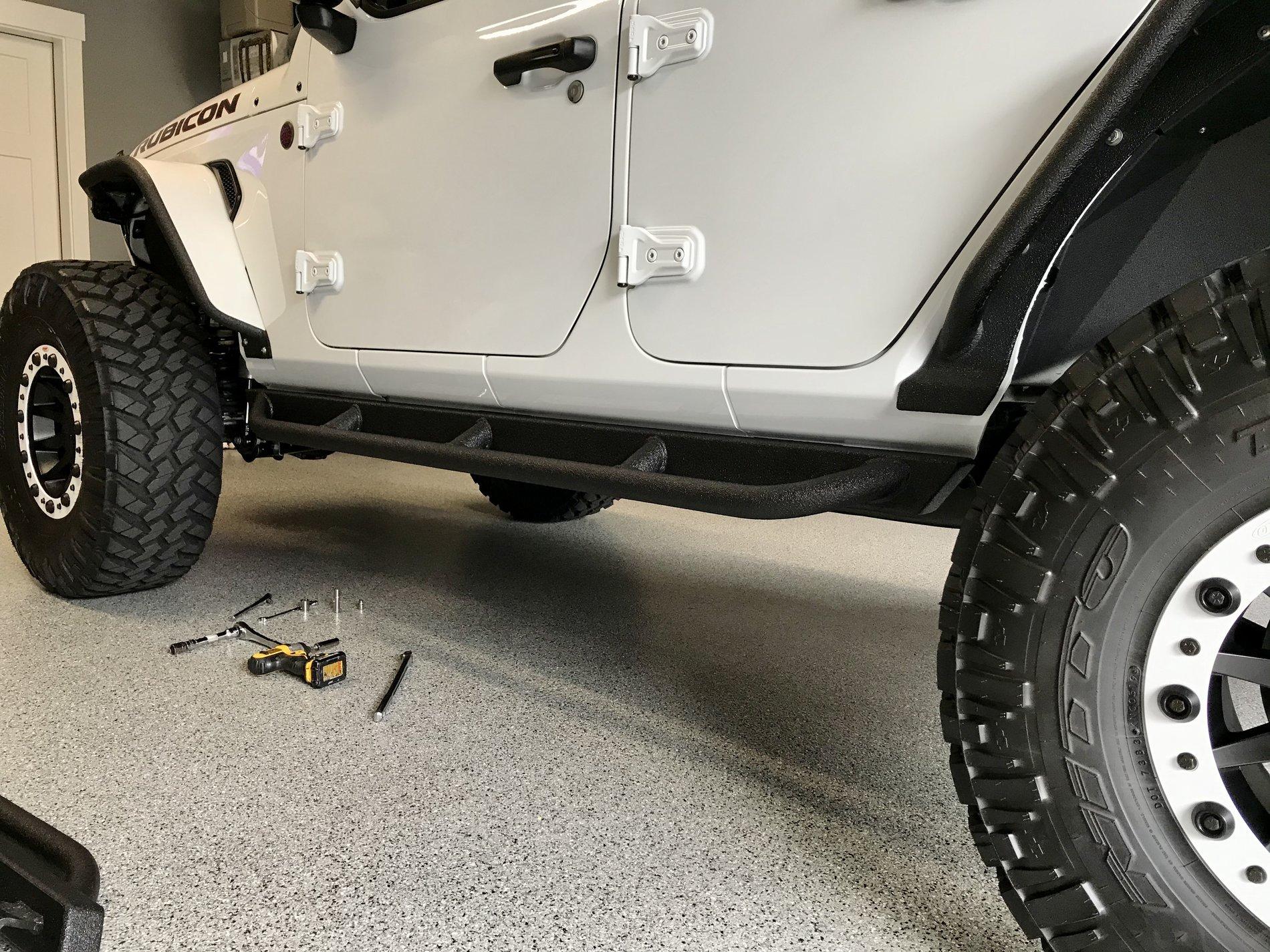 Jeep Wrangler JL 2018 White JLUR Build 99AD3523-882D-4E3A-BF2F-22727B04C310