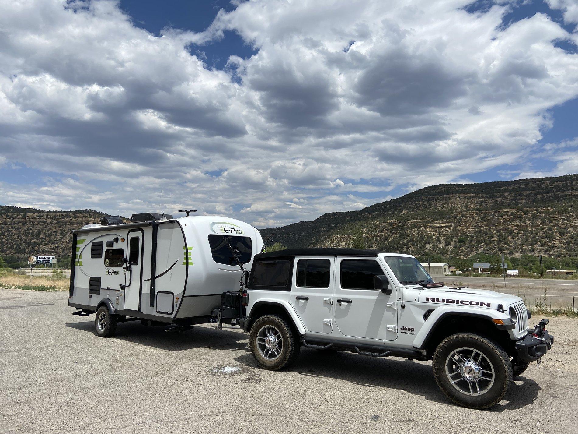 Jeep Wrangler JL JLU pulling a travel trailer? No problem! E38A2E85-3D6A-4153-A81C-159EE2298EBF