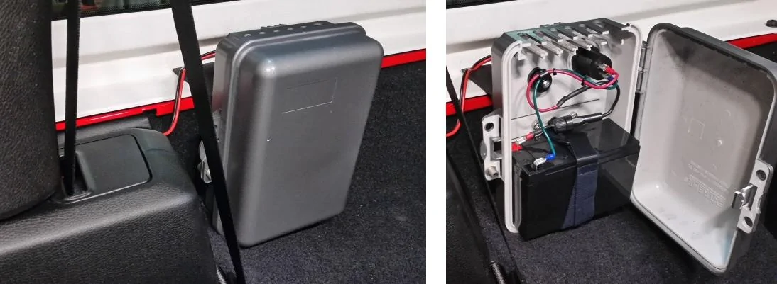 Jeep Wrangler JL DIY: Hardtop Interior LED Lights For Cargo Illumination During Tailgating / Camping Battery