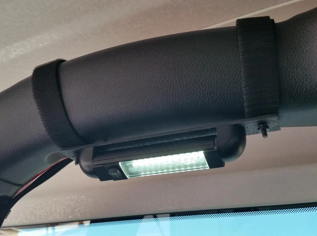 Jeep Wrangler JL DIY: Hardtop Interior LED Lights For Cargo Illumination During Tailgating / Camping Swivel_light