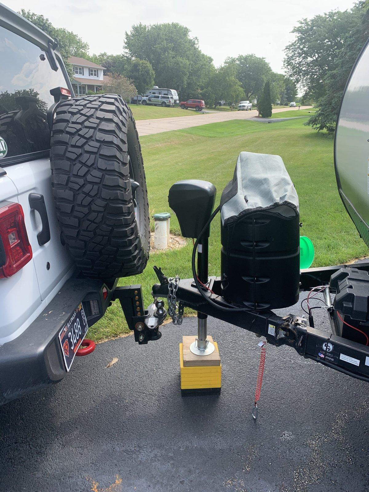 Jeep Wrangler JL JLU pulling a travel trailer? No problem! 17690A3E-87FD-4EEF-913D-67300360D7E4