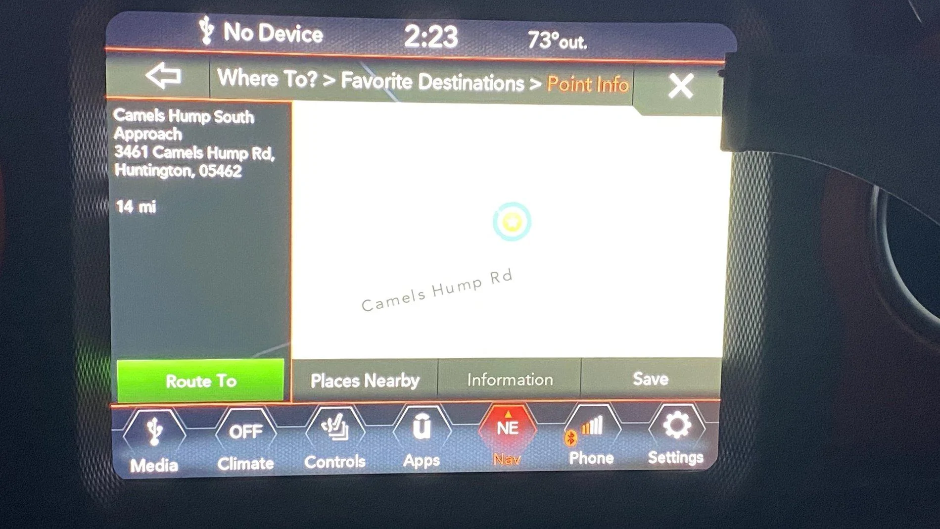 Jeep Wrangler JL Possible to change navigation routing options? IMG_1219