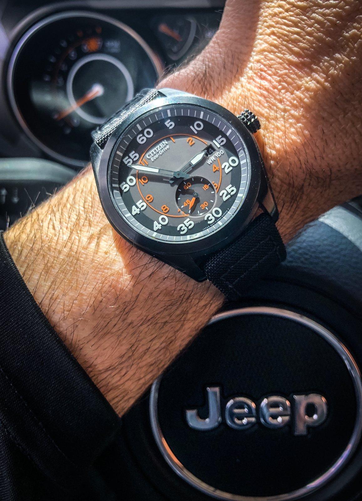 Jeep Wrangler JL Citizen solar watch 4E828401-7B2B-4434-B842-E75868F3AB5E