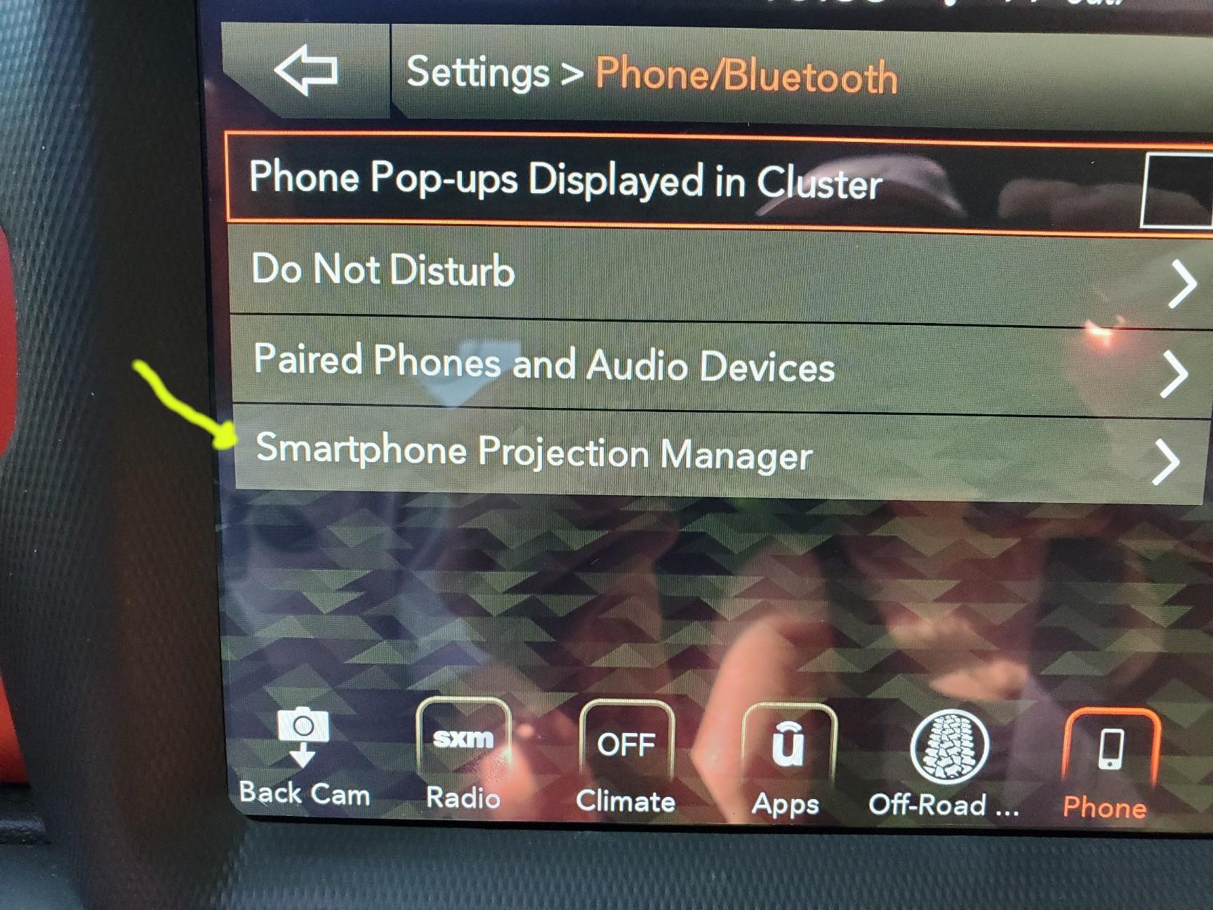Jeep Wrangler JL Smart Phone Projection Manager Attach0_20200718_133258