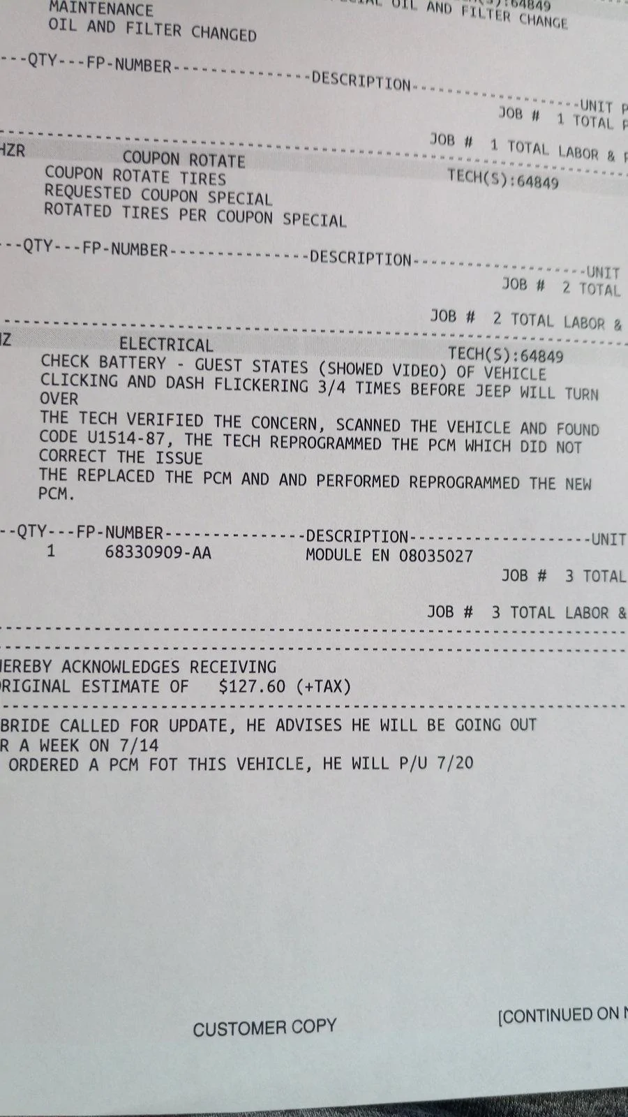 Jeep Wrangler JL Starting Issues IMG_20200720_082824