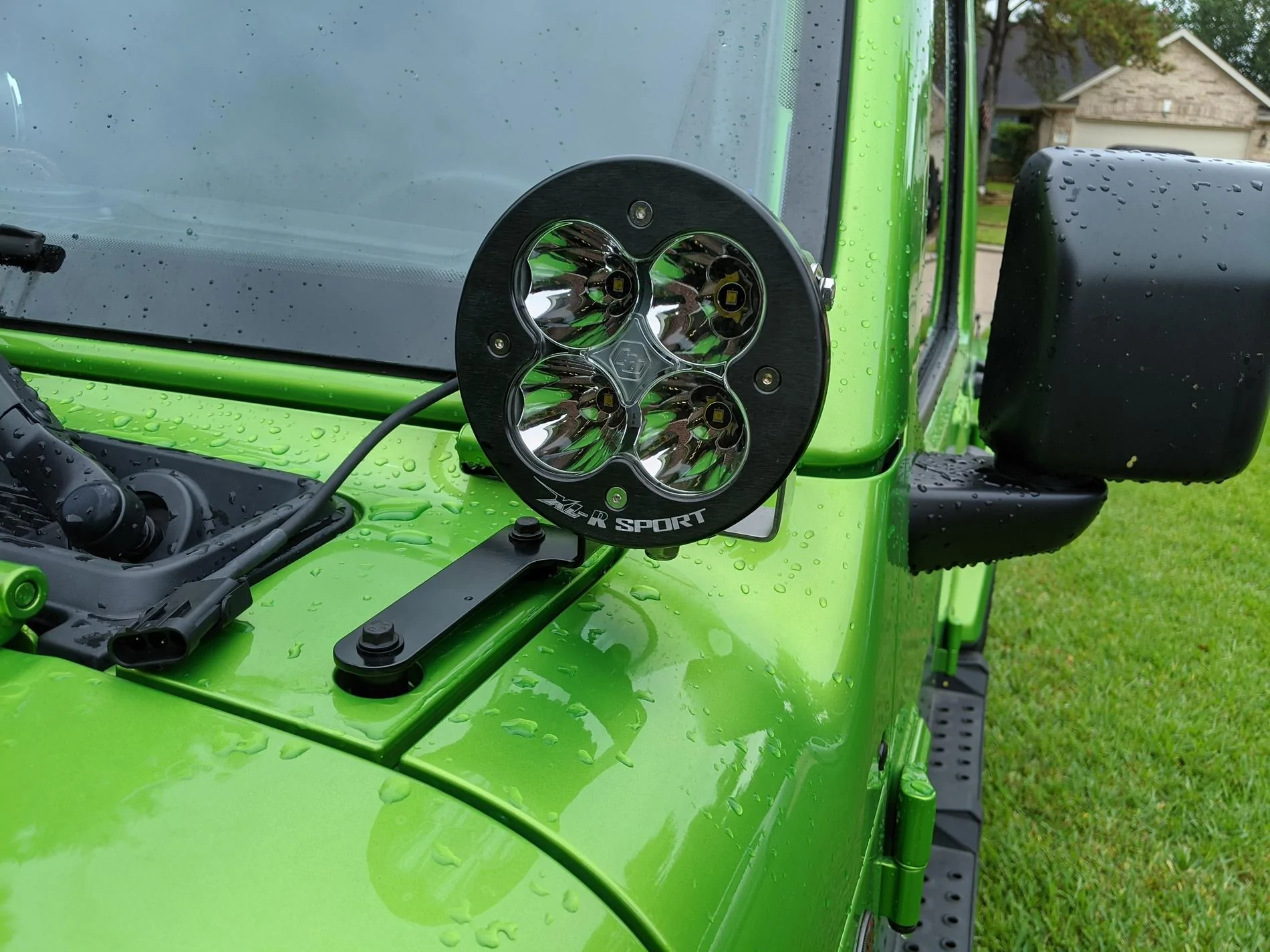 Jeep Wrangler JL Cowl Mounts For Baja Design Lights dok8N