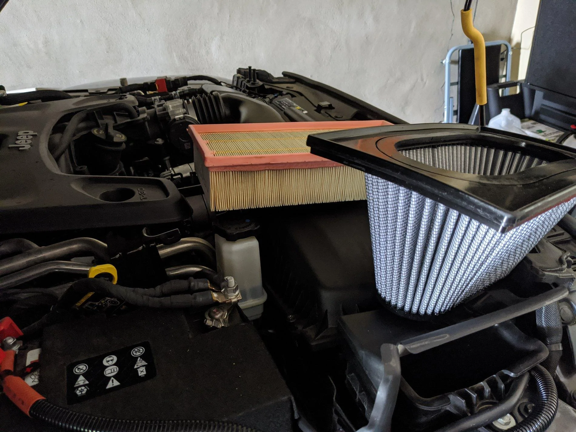 Jeep Wrangler JL aFe Power Dry S Performance Filter - Drop in IMG_20200725_121411