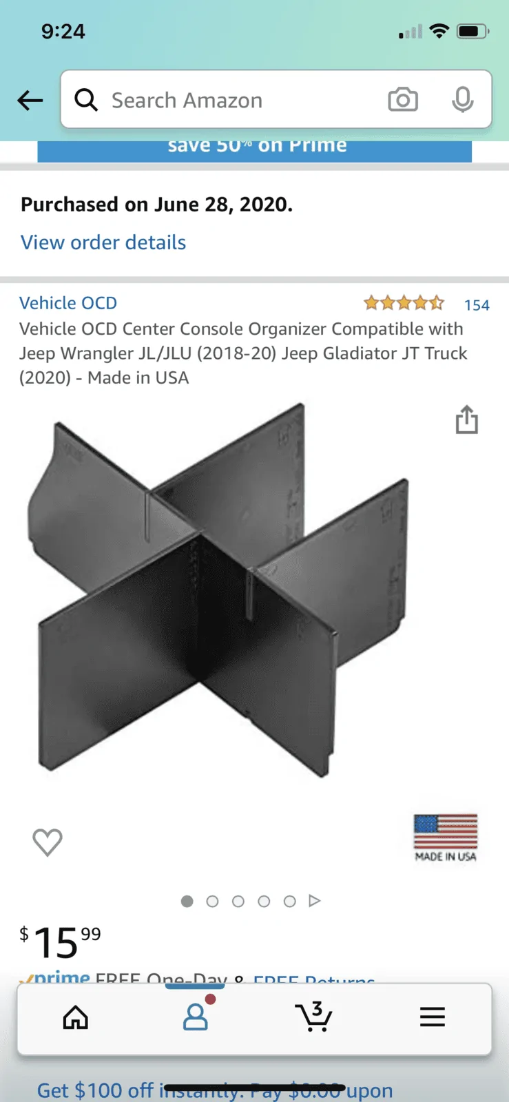 Jeep Wrangler JL Center Console organizer comparison 55DE8581-8635-40D8-8967-D156793DFD74