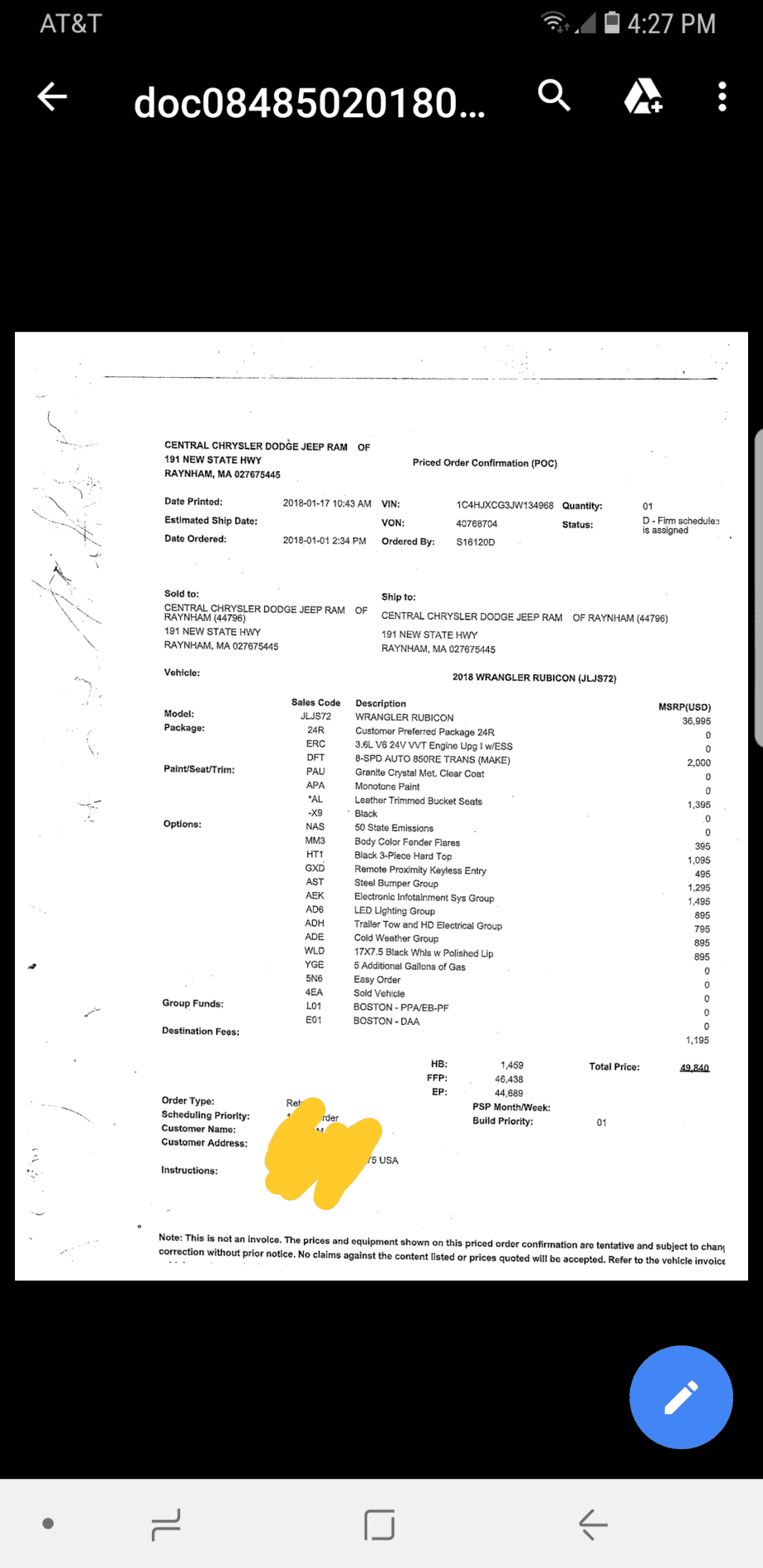 Jeep Wrangler JL 2 DOOR JL build/order discussions master thread 20180424_075010