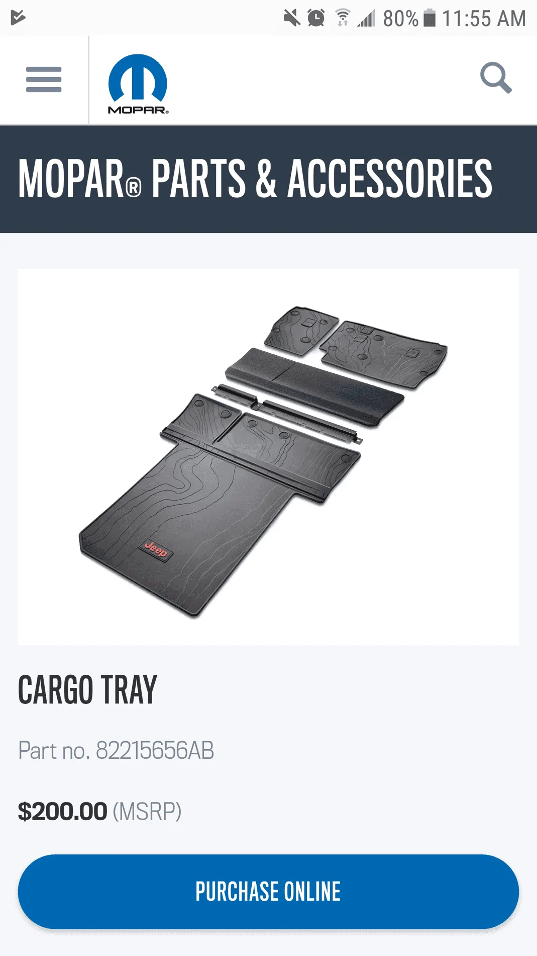 Jeep Wrangler JL Trunk Liner Screenshot_20180424-115558