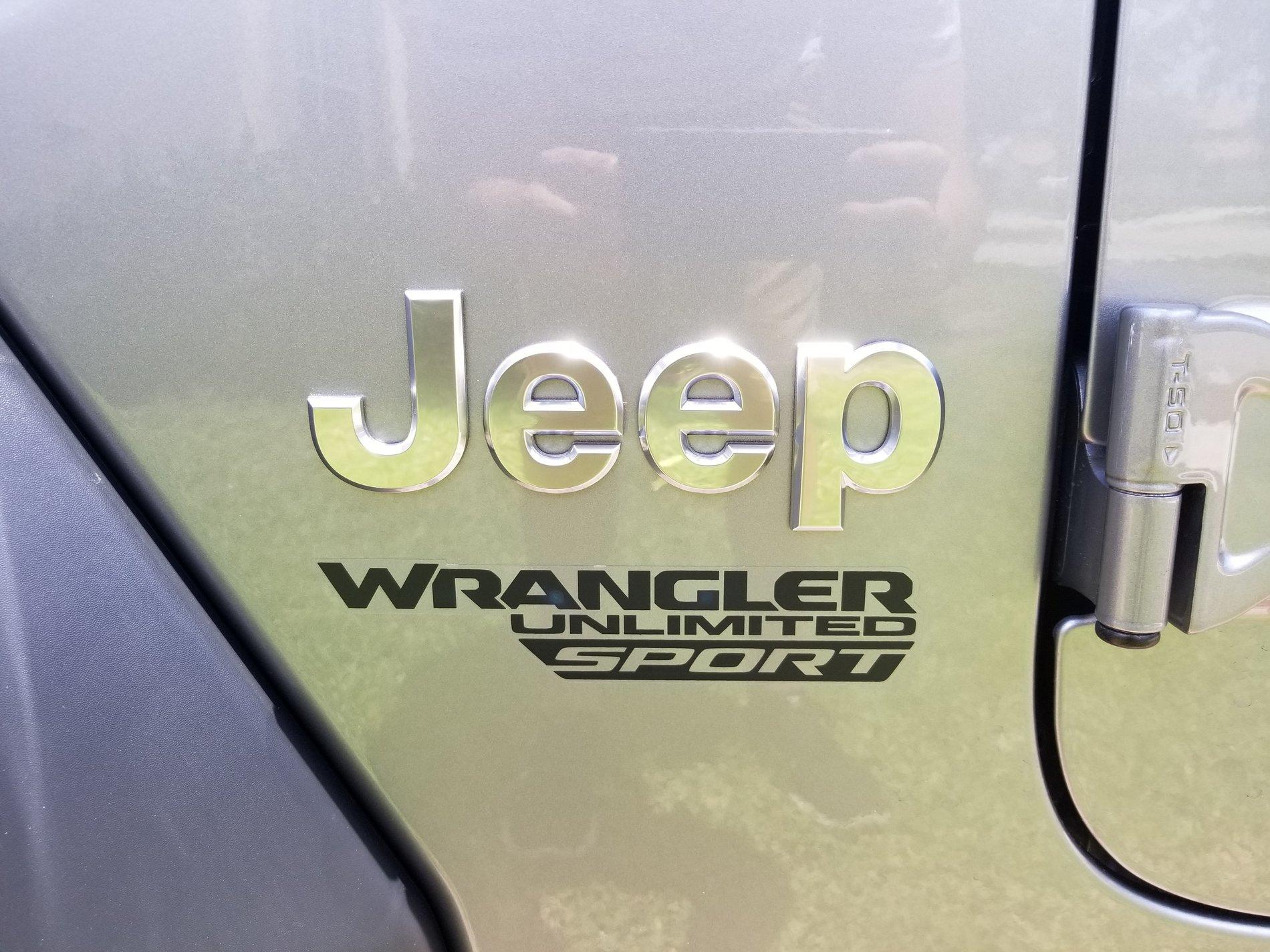 Jeep Wrangler JL Plasti-dipped my Jeep emblems 20180424_132640