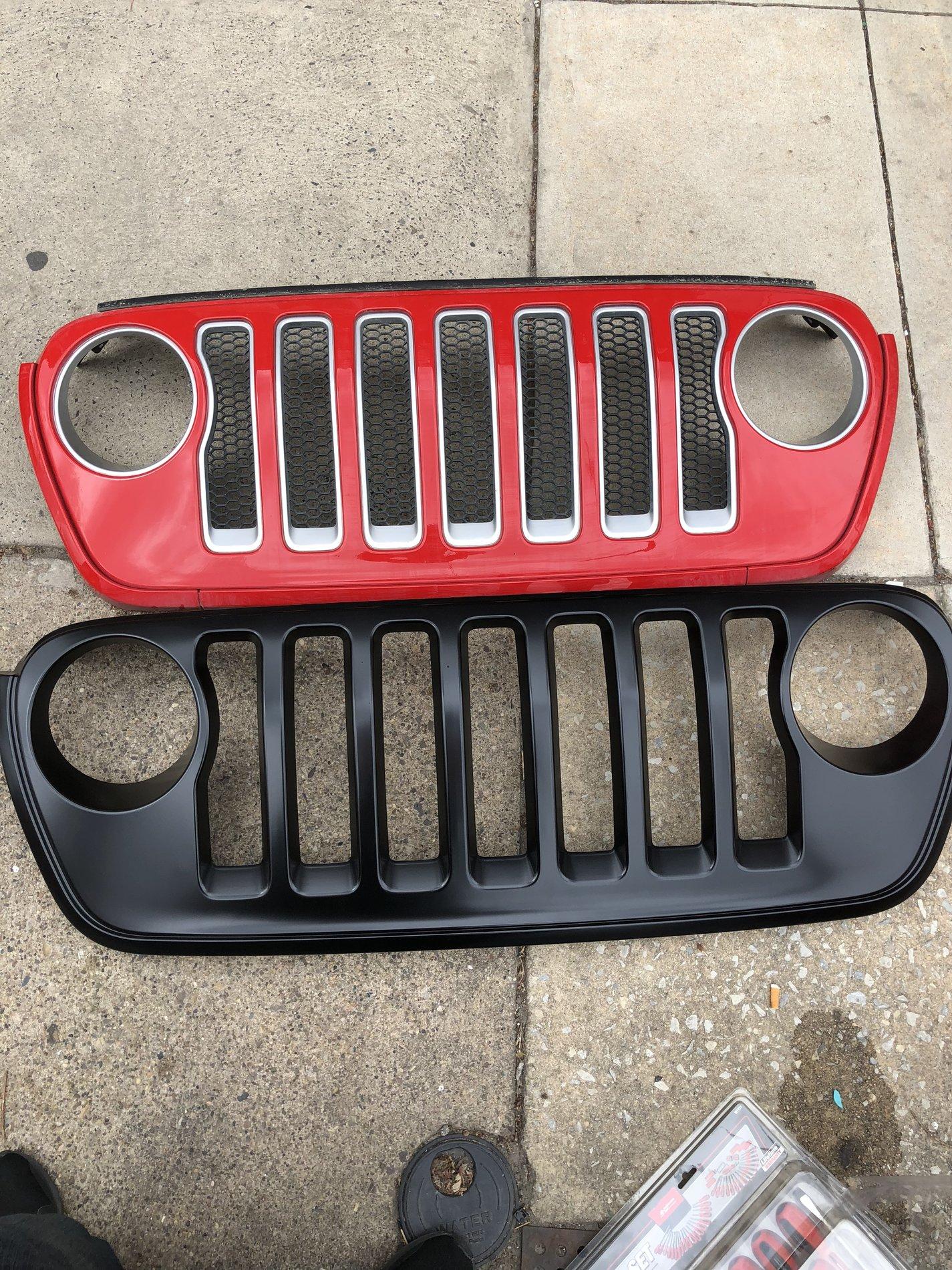 Jeep Wrangler JL Blacking out the grill F9C7070C-6929-45FD-BF53-D896CB218927