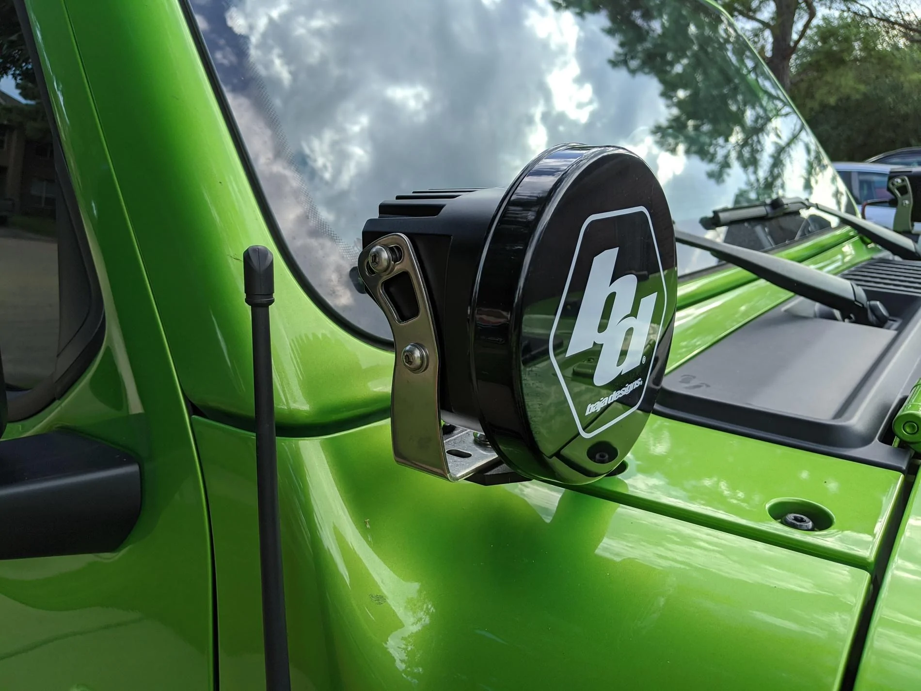 Jeep Wrangler JL Cowl Mounts For Baja Design Lights d7tSc
