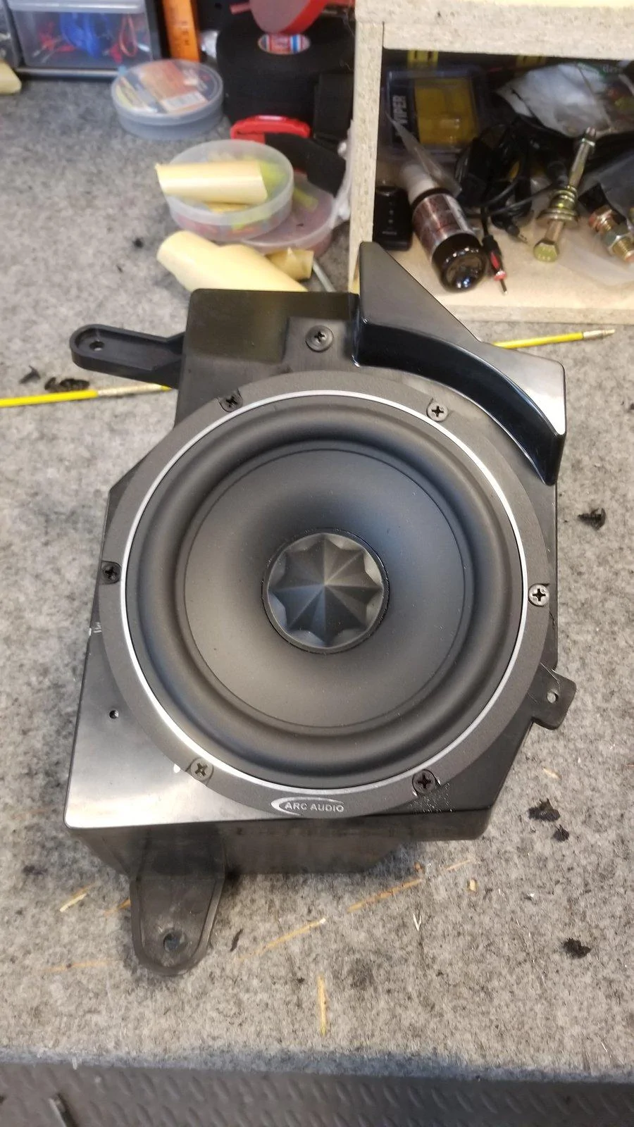 Jeep Wrangler JL JLU stereo upgrade Height10/Arc Audio build 20200801_161308