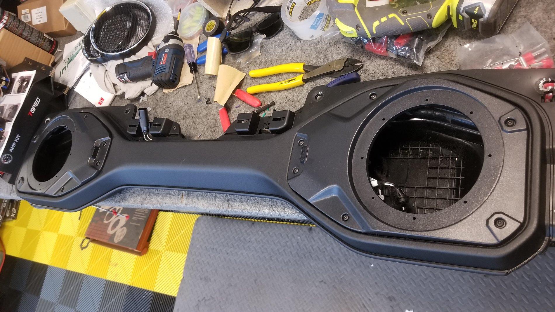 Jeep Wrangler JL JLU stereo upgrade Height10/Arc Audio build 20200730_145812