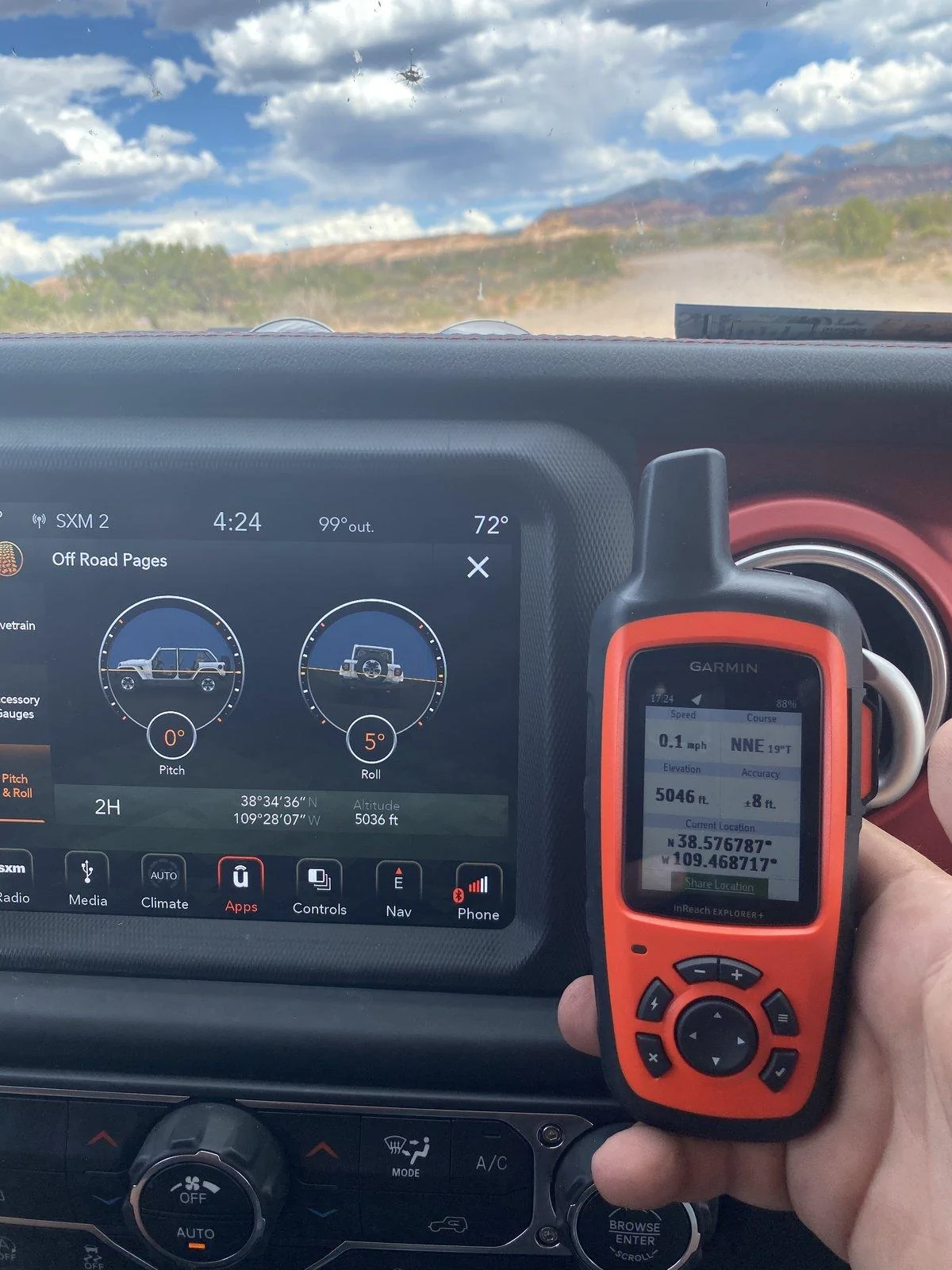 Jeep Wrangler JL Inaccurate Off Road Pages GPS Coordinates CA3B3656-94A9-4EA6-AADE-E1307655C627