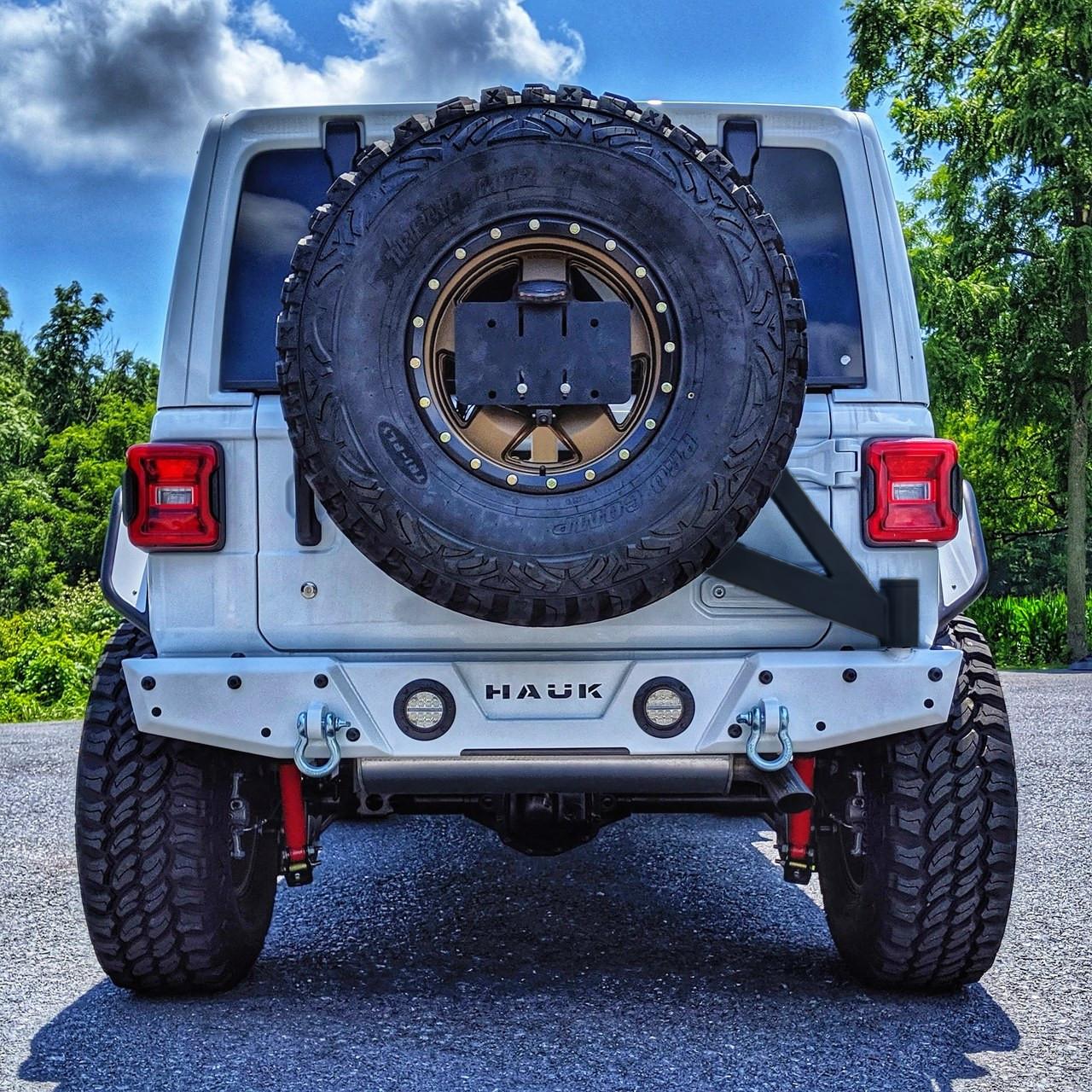 Jeep Wrangler JL Hauk Bumper Color Feedback back-bumper-black