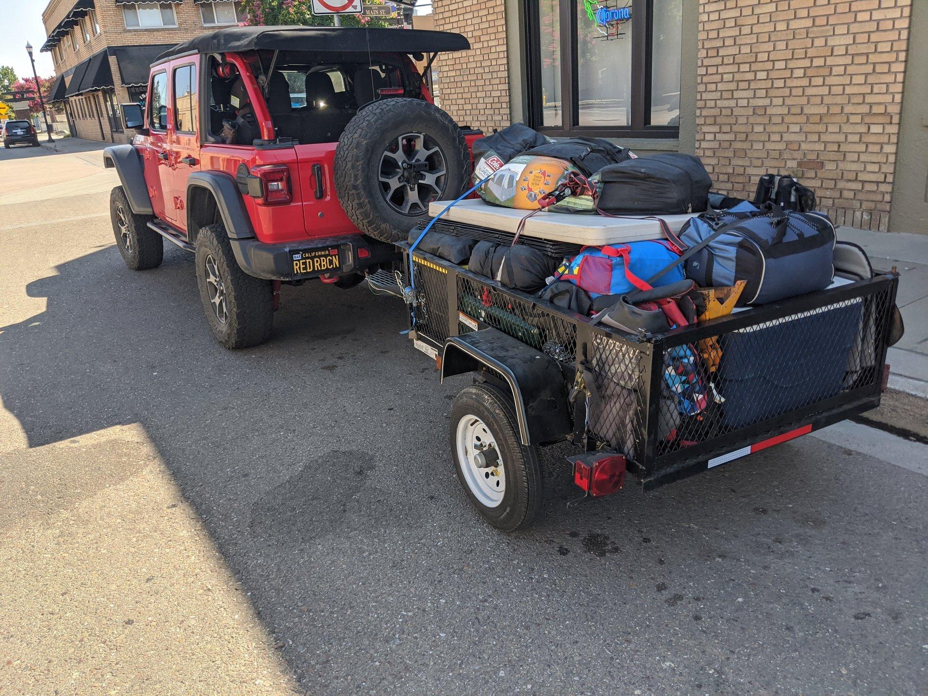 Jeep Wrangler JL Trailer overlanding lowestrailer