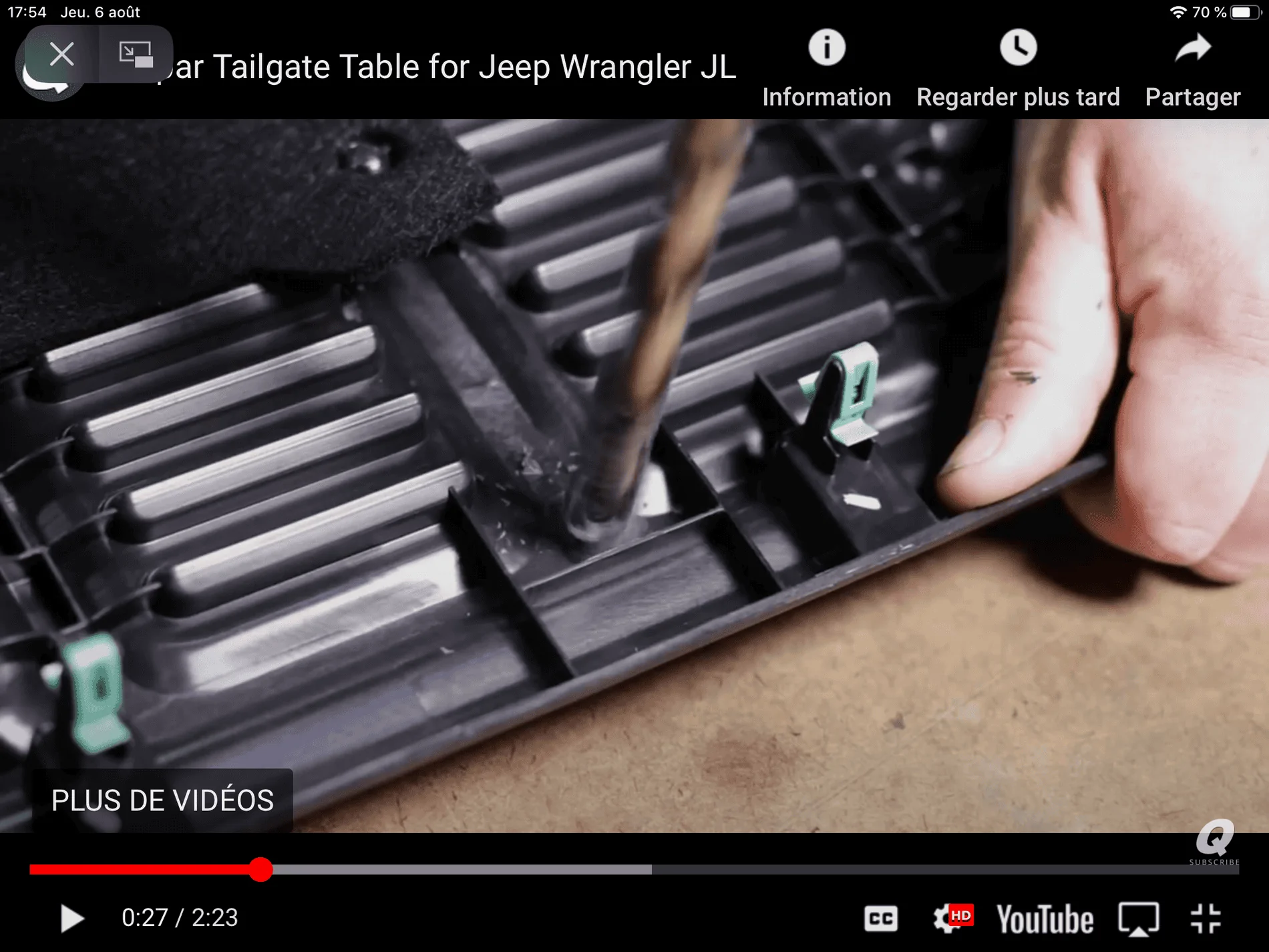 Jeep Wrangler JL Tailgate Panel - Green Retaining Clips 9C9D545F-EEF9-4282-97FB-6ECECC058DA3