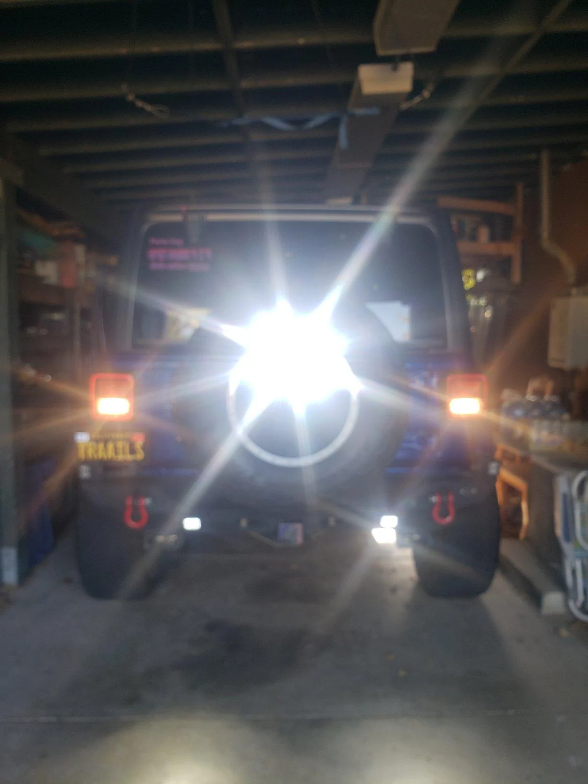 Jeep Wrangler JL Rear Bumper Integrated LED Reverse Lights 20200701_175215