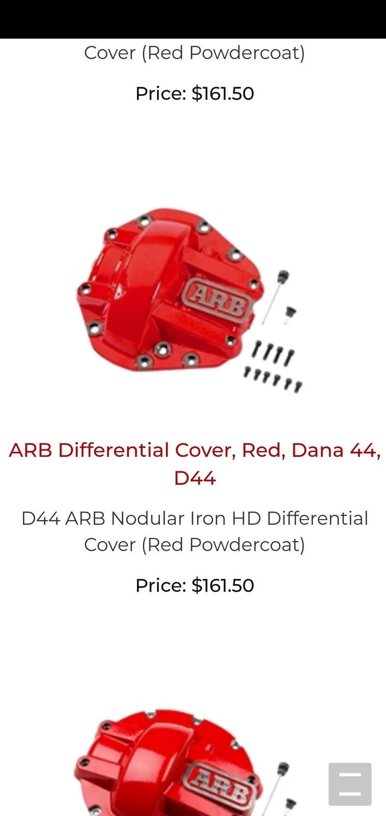 Jeep Wrangler JL Diff Cover Upgrade vs Diff Skids vs both? Screenshot_20200807-125807_CM Browser