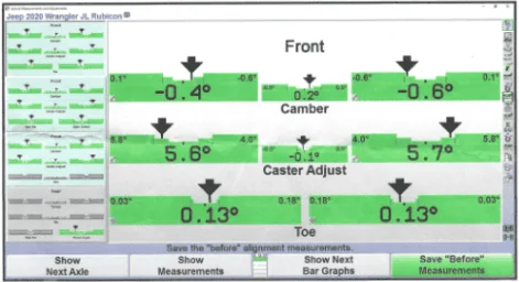 Jeep Wrangler JL Post Lift Alignment Issues 1597012452479