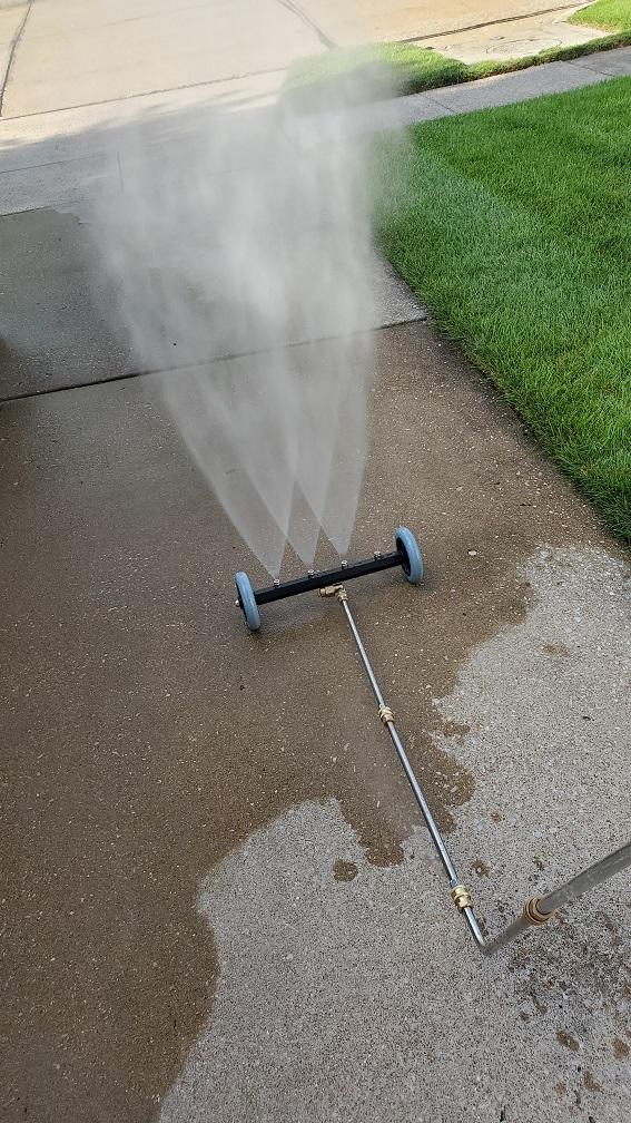 Jeep Wrangler JL Drive Carwash sprayer