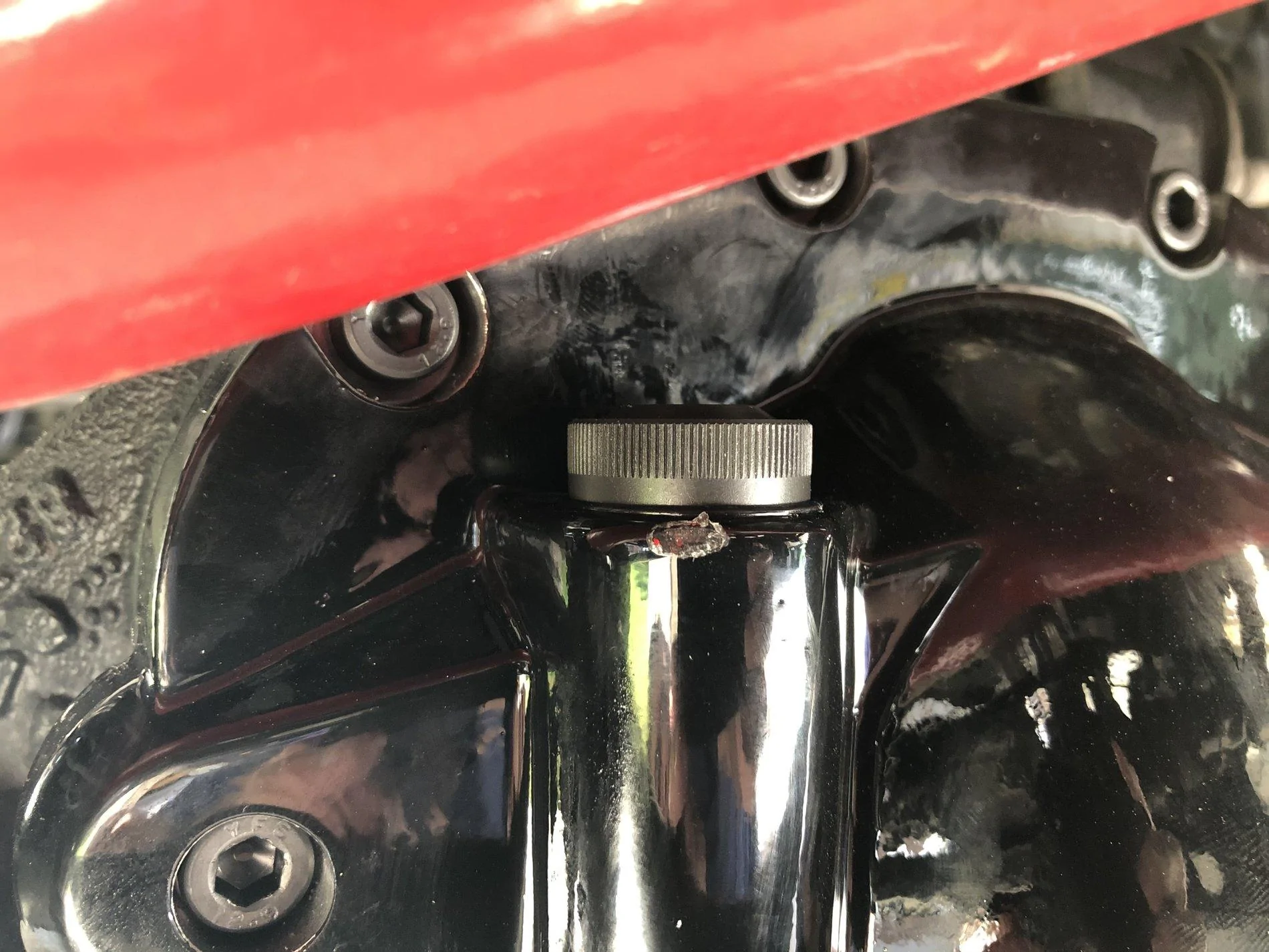 Jeep Wrangler JL Steer Smarts track bar hitting ARB diff cover IMG_8468