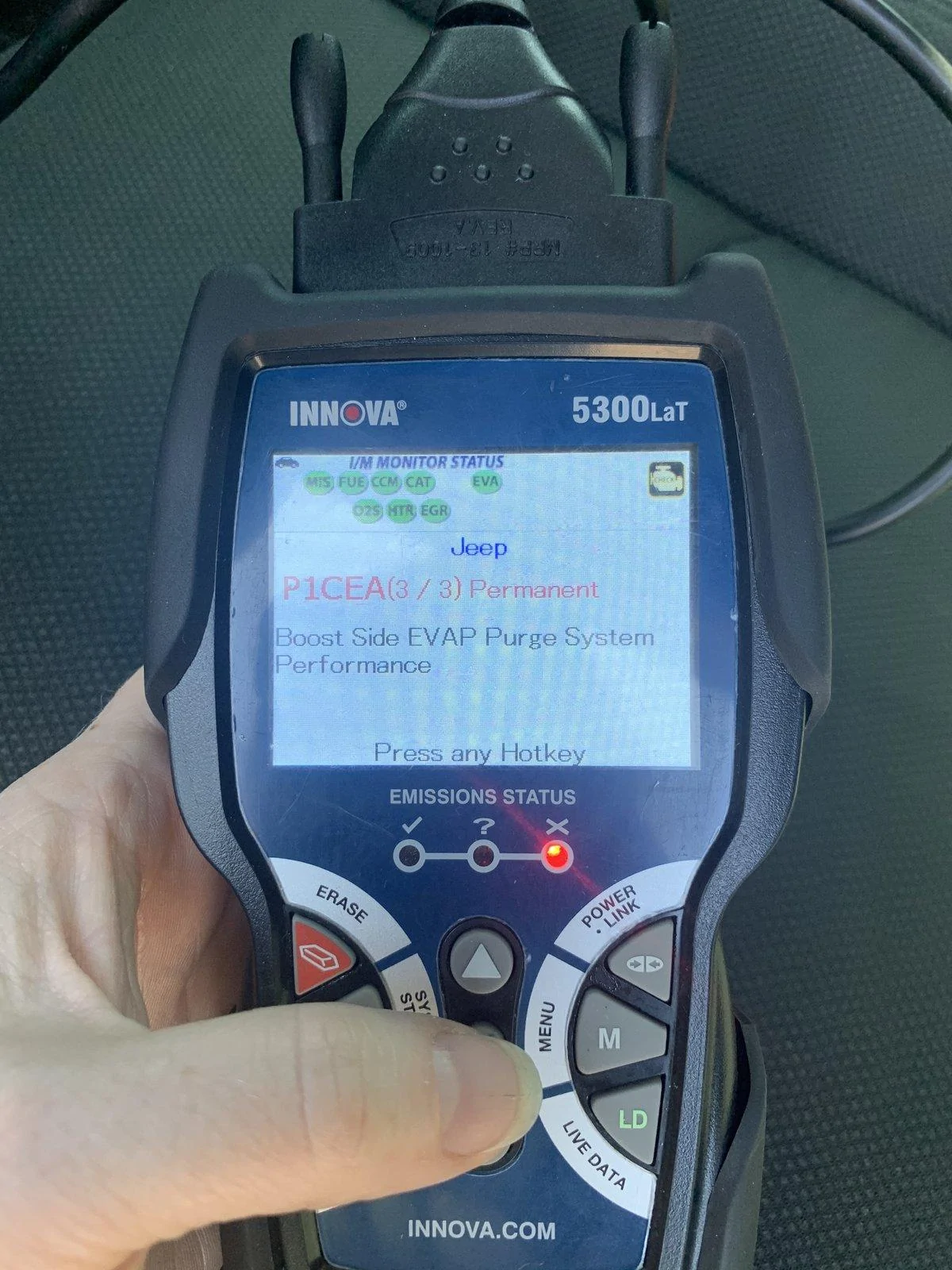 Jeep Wrangler JL Check Engine code after afe momentum cold air intake install. 800DF7B8-E9E4-4D0E-9757-AB8DFC777569