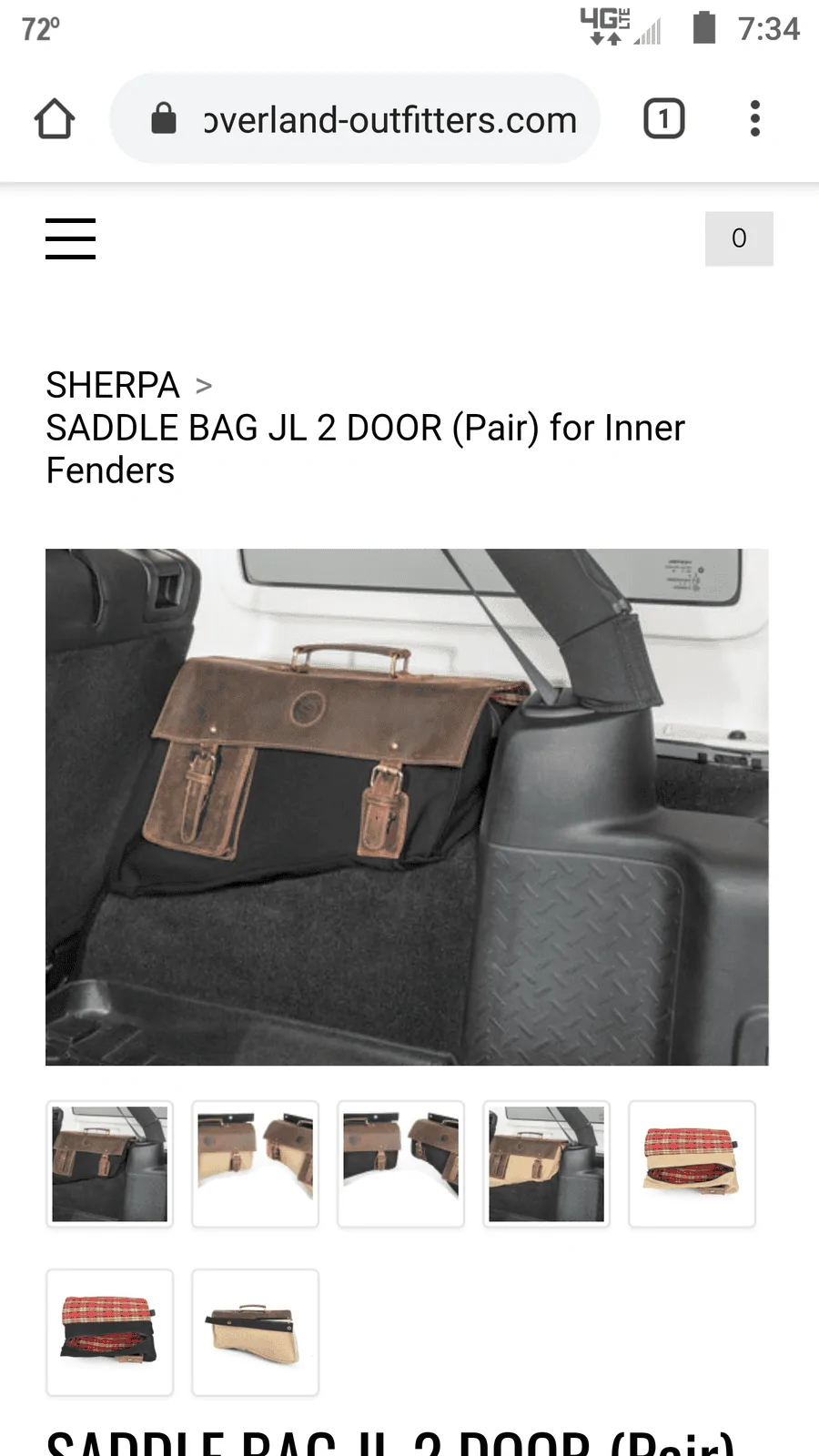 Jeep Wrangler JL Sherpa saddle bag Screenshot_20200812-073449