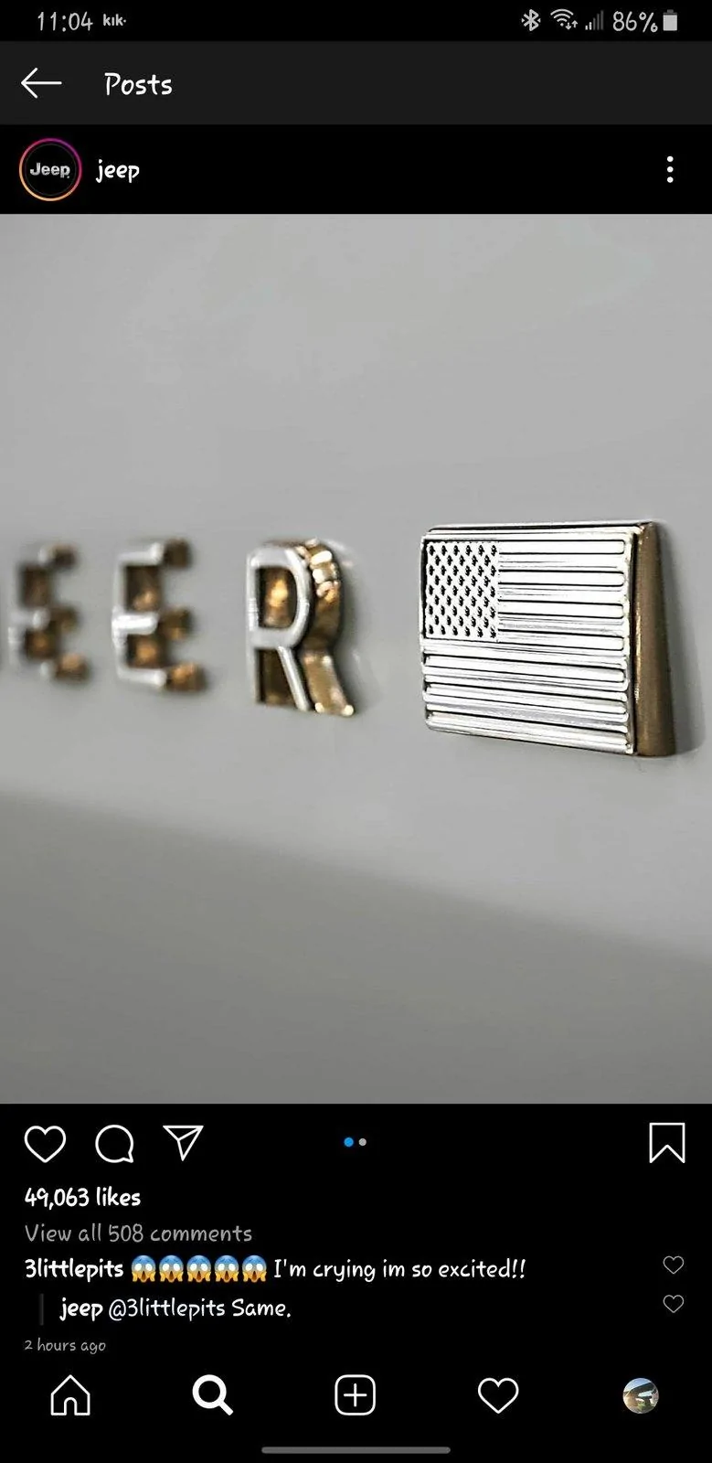Jeep Wrangler JL Wagoneer coming? Screenshot_20200814-110421_Instagram