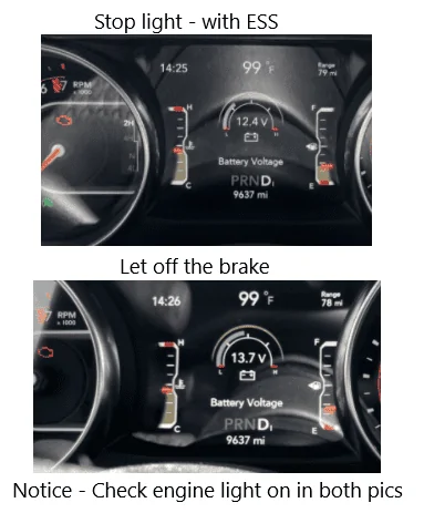 Jeep Wrangler JL ESS start/stop not working properly!!!!!!!!!!!! 1597551531588