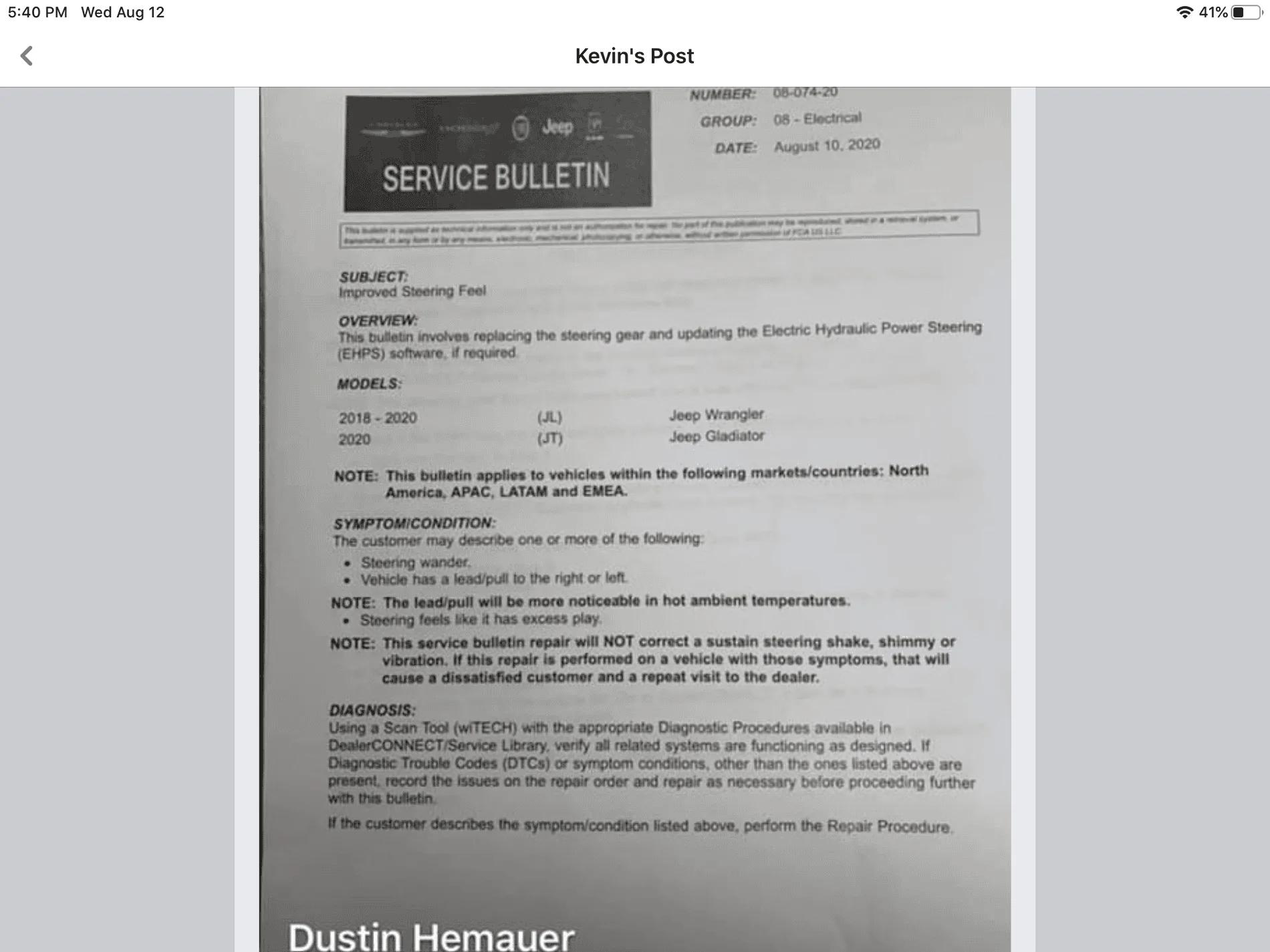 Jeep Wrangler JL What actually _is_ normal steering? 860CC983-CA37-4315-9374-C053C4B59F6F