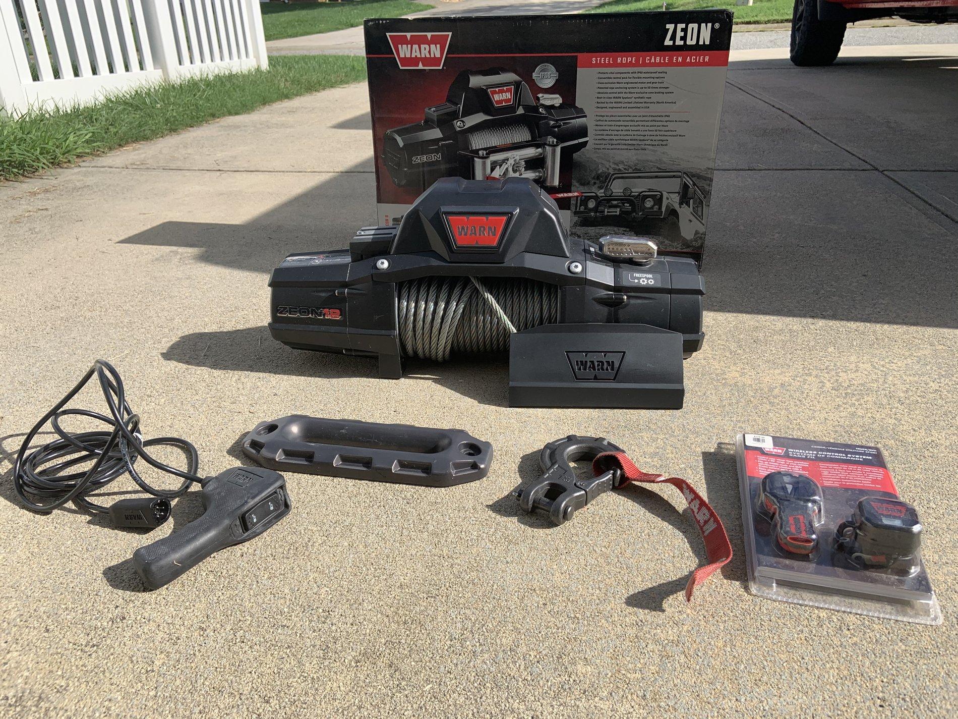 Jeep Wrangler JL Warn Zeon 12 with Extras $800 137975A6-0C41-4255-B58B-A8F83C432EEC