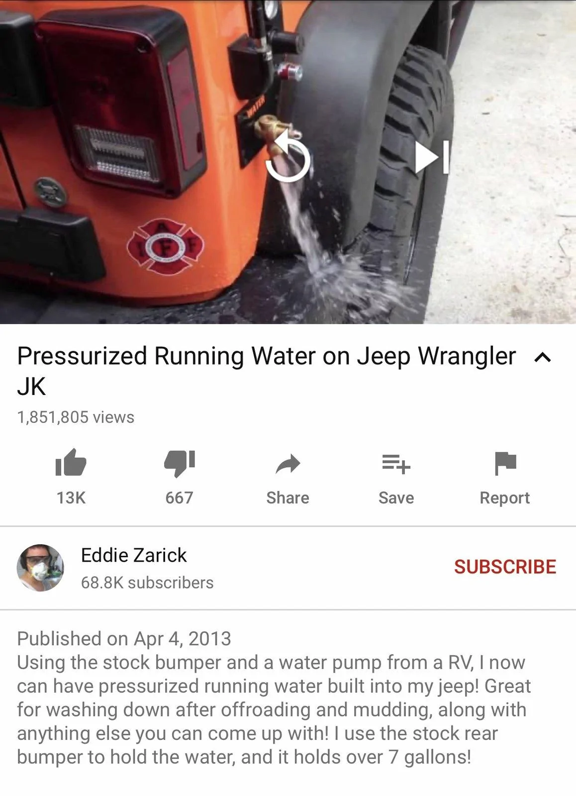 Jeep Wrangler JL Water storage idea 2F8ACE0F-7E02-4A91-9064-63F3A4D7D2FC