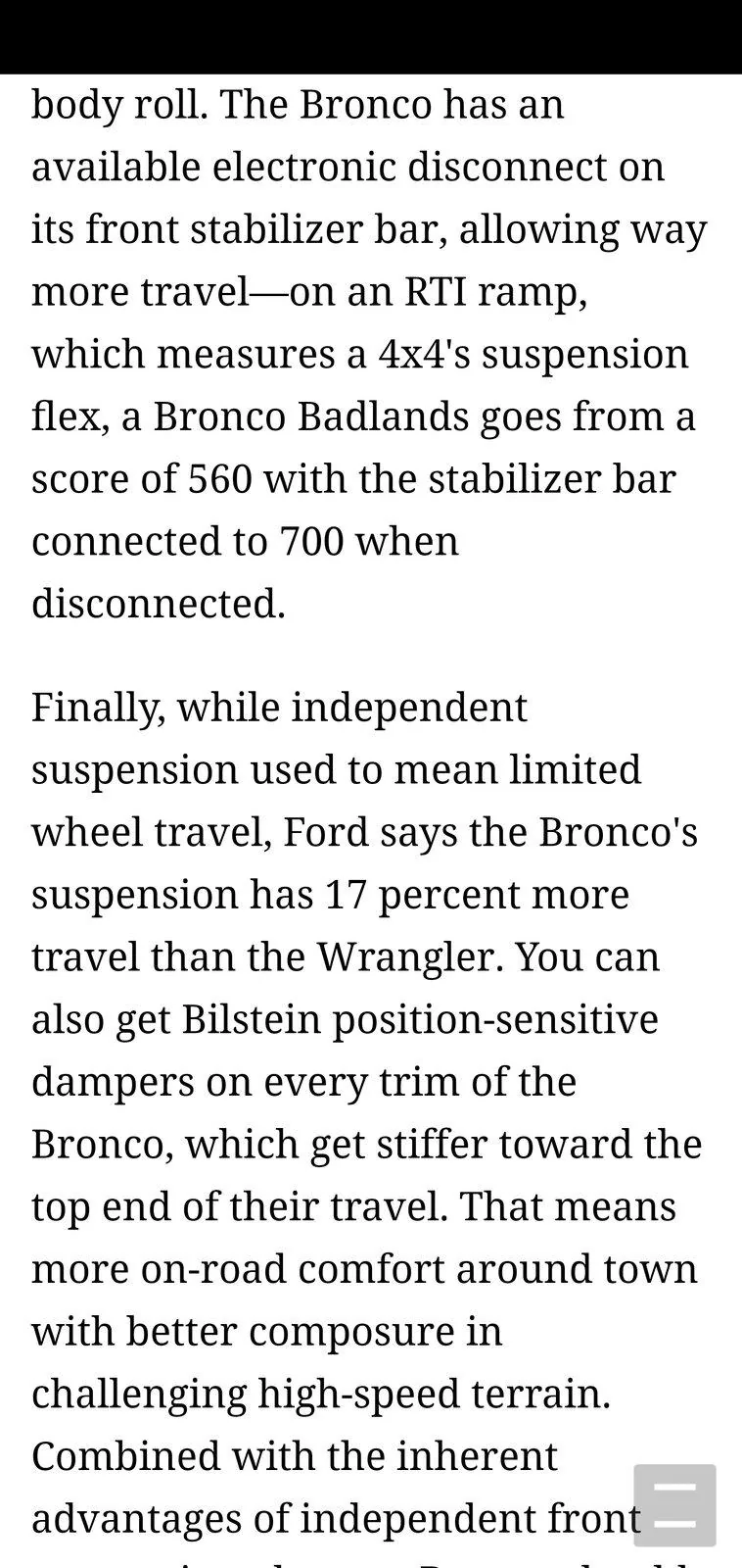 Jeep Wrangler JL Bronco vs Jeep Wrangler mega thread Screenshot_20200817-113651_CM Browser
