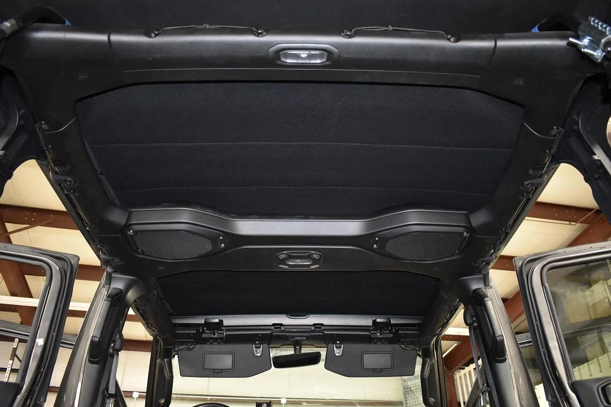 Jeep Wrangler JL Hothead Headliners JLU Soft Top Headliners Black